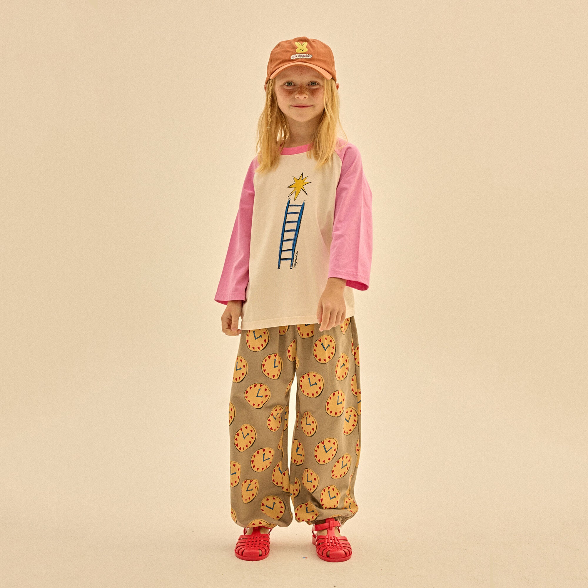 Boys & Girls Pink Cotton T-Shirt