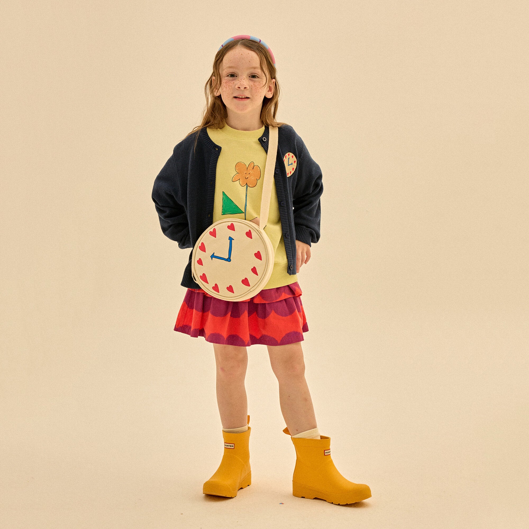 Boys & Girls Navy Knit Cardigan