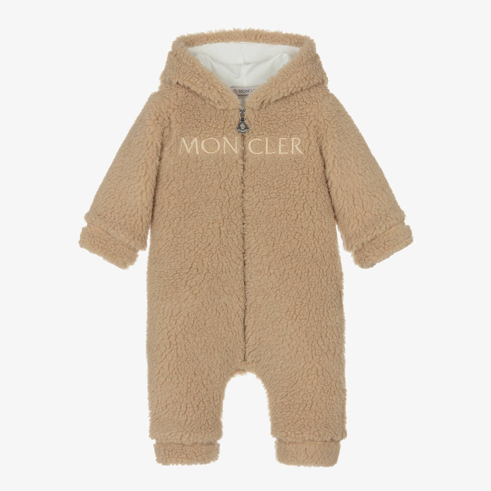 Baby Boys & Girls Camel Logo Babysuit