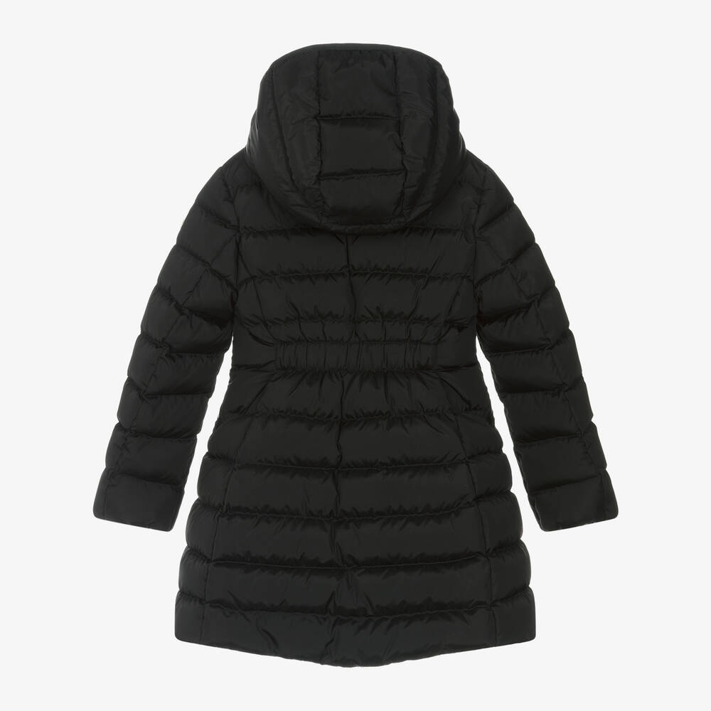 Girls Black "CHARPAL" Padded Down Coat