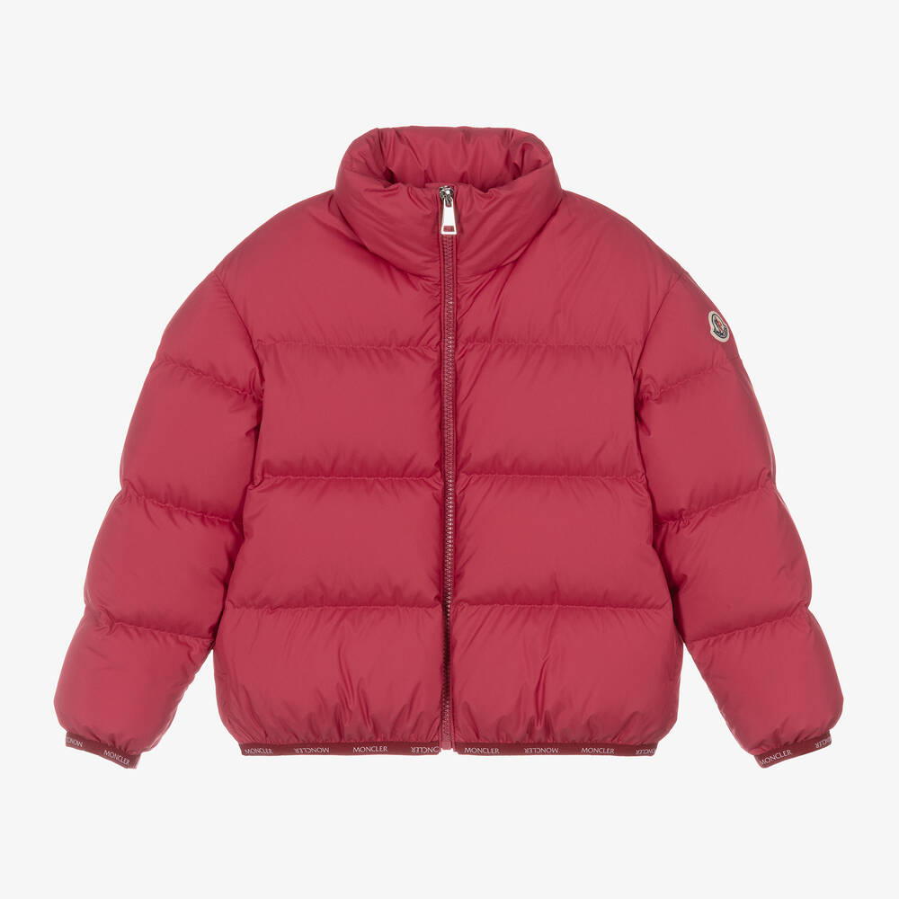 Girls Red "ABBADIA" Padded Down Jacket