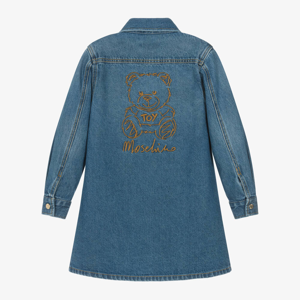 Girls Blue Denim Dress