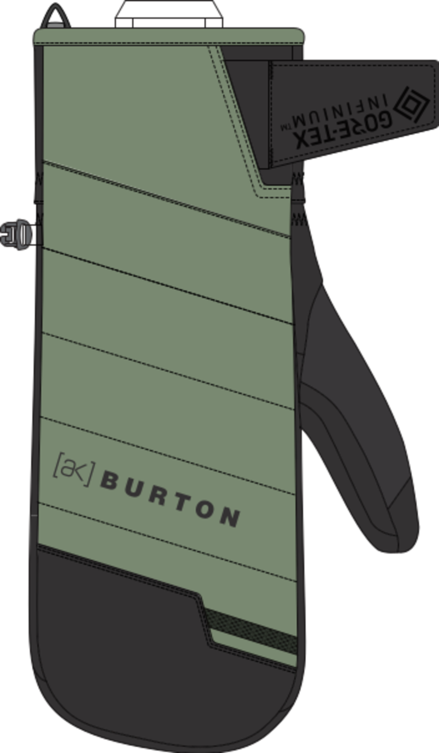 [ak] Oven GORE-TEX INFINIUM™ Mittens