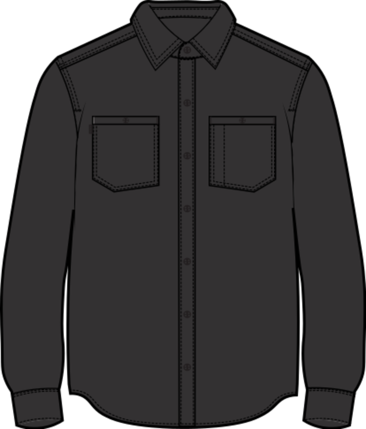 Men's Favorite Flannel Long Sleee