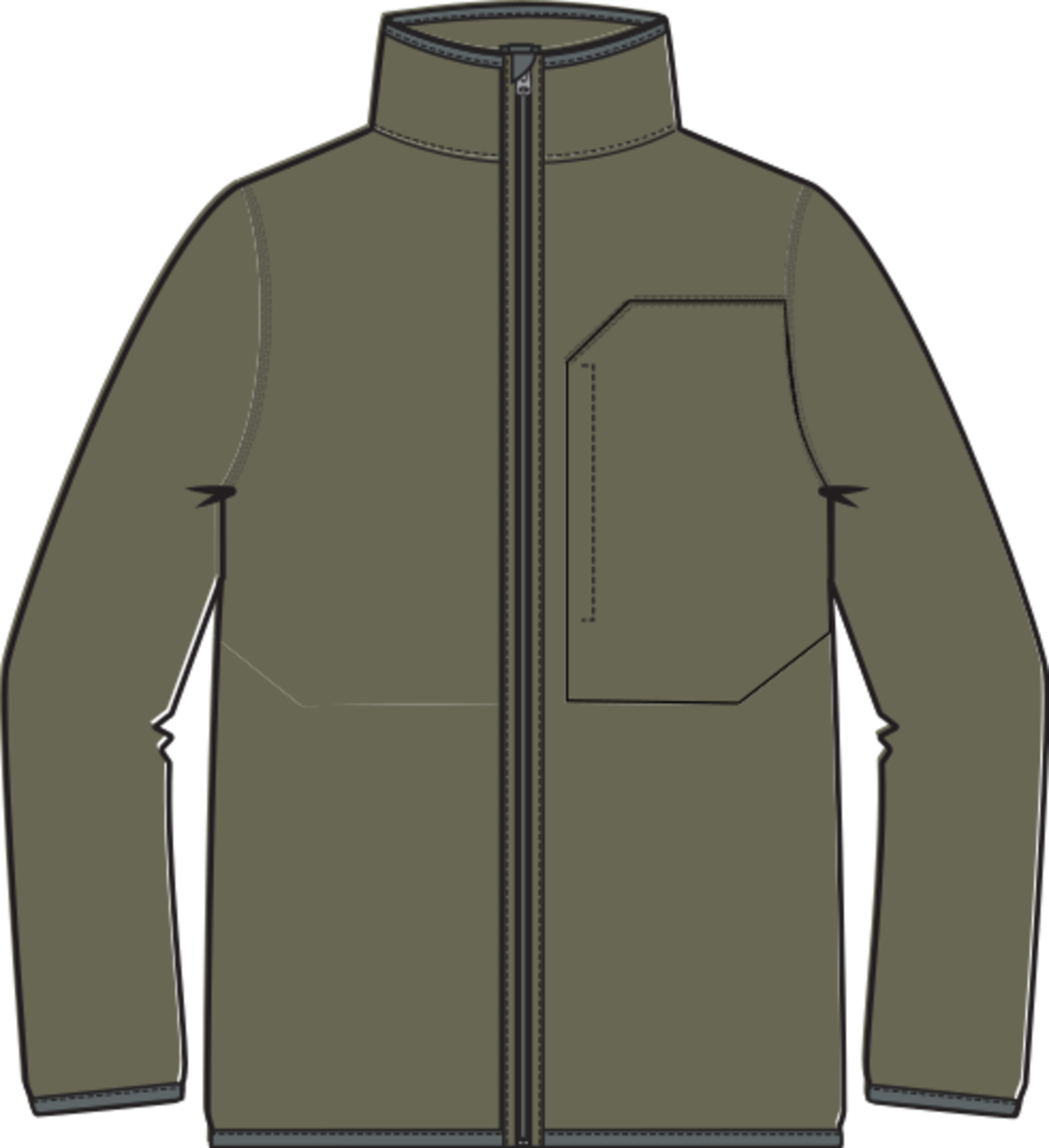 Men's Runin Full-Zip Fleece