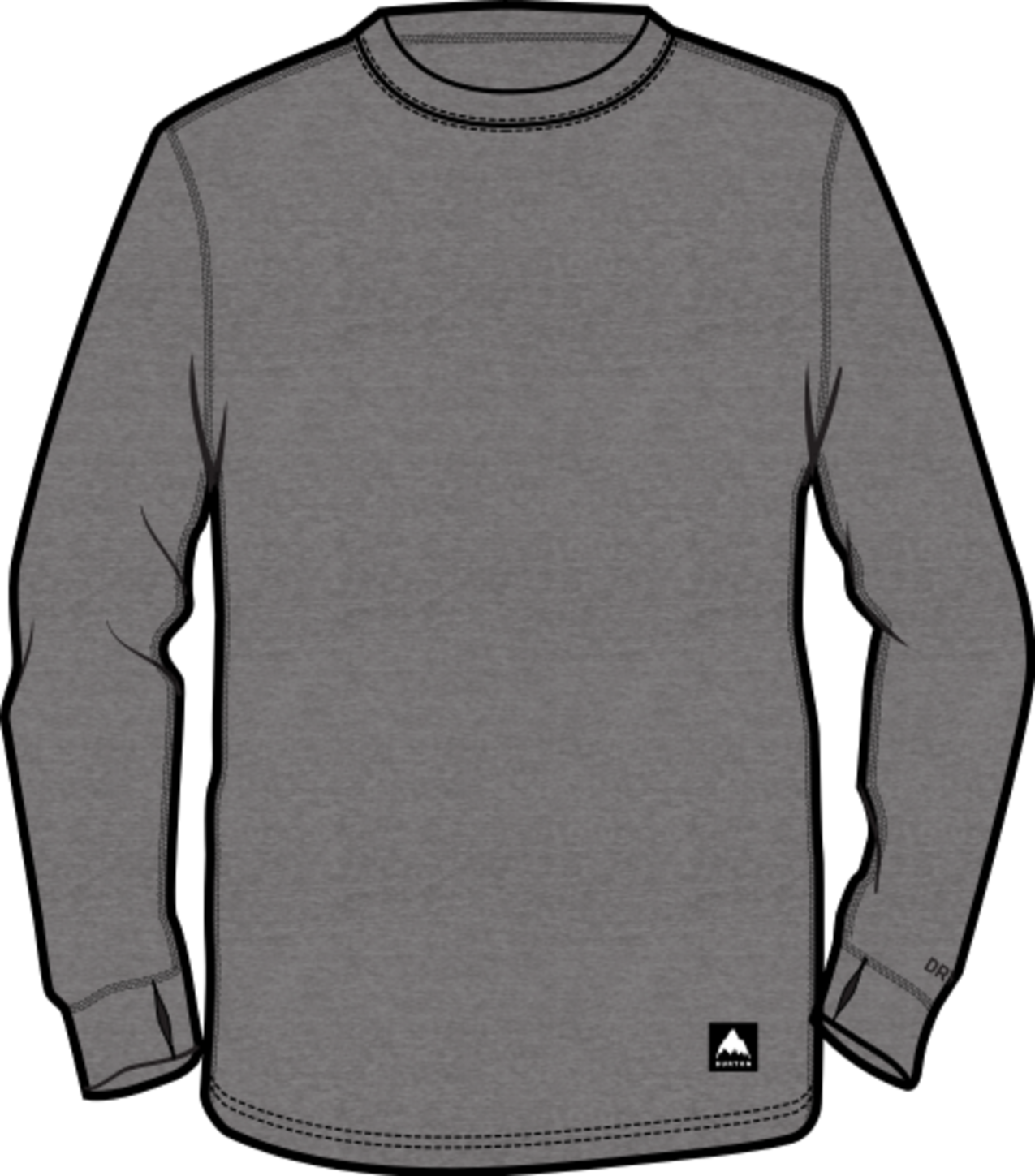 Men's Midweight Base Layer Crewneck