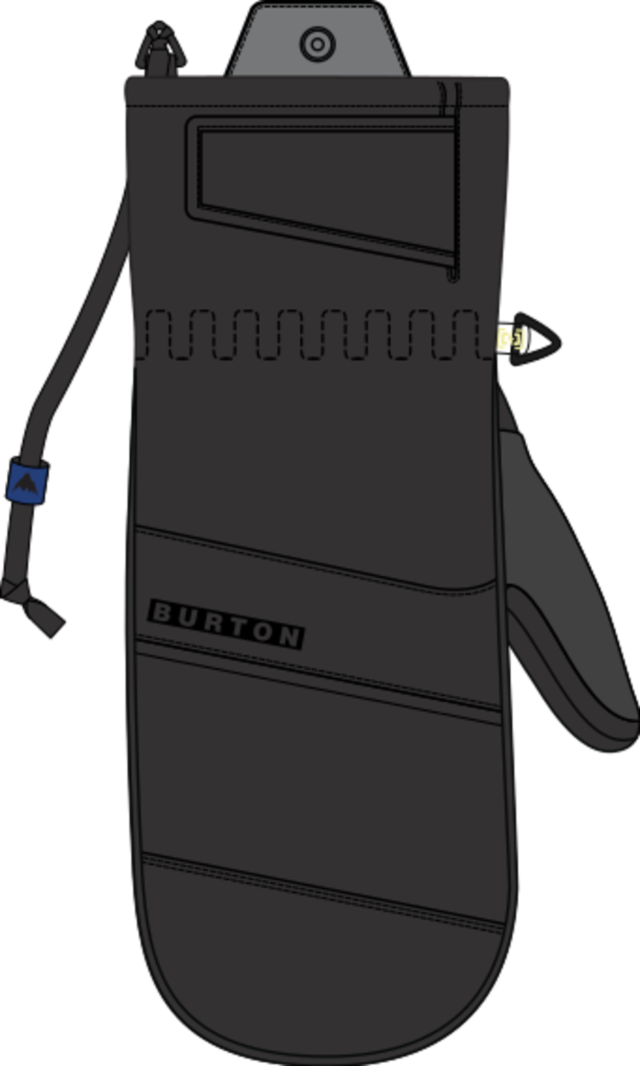 Women’s Profile Under Mittens