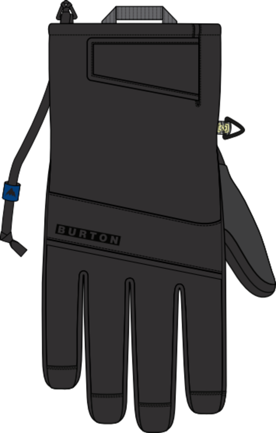 Women's Profile Under Gloves