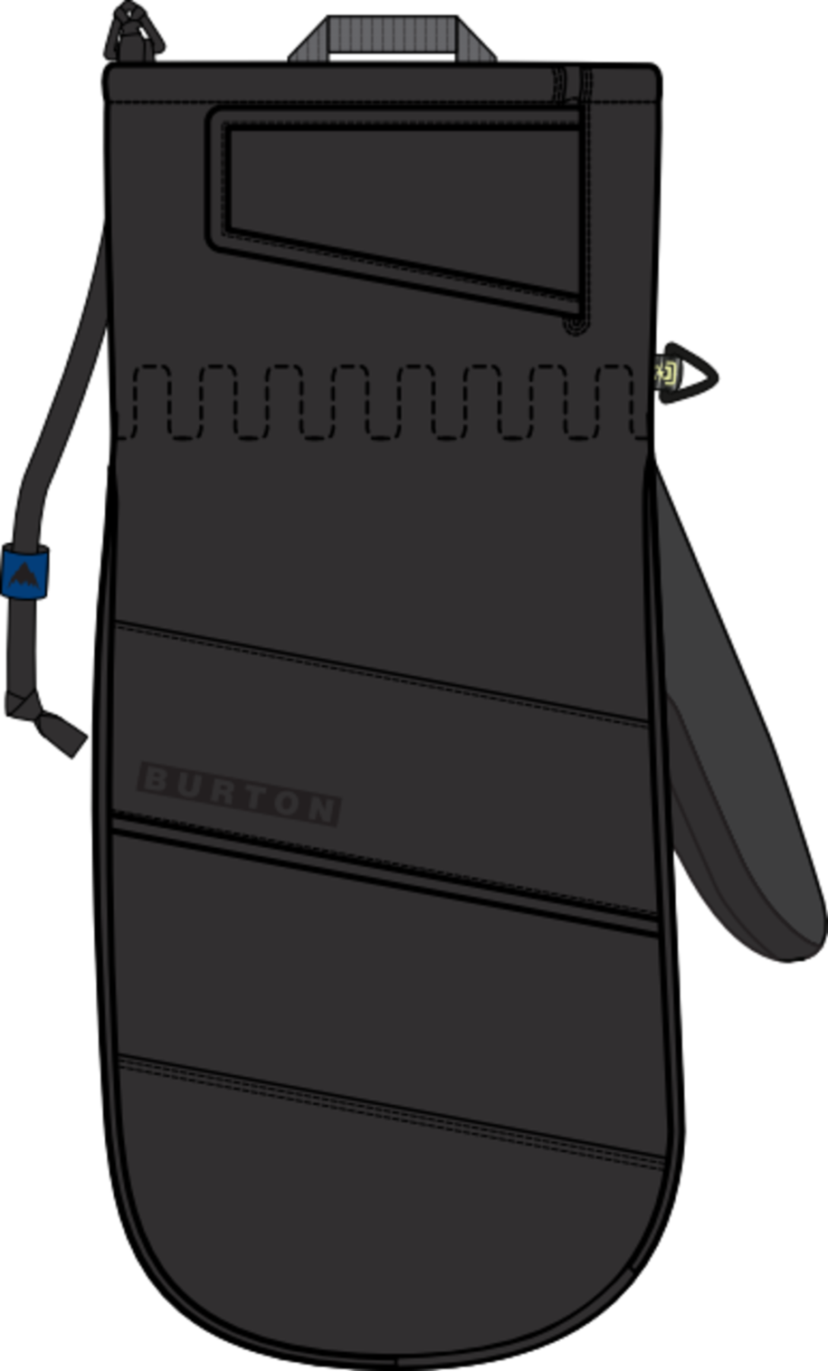 Men's Profile Under Mittens