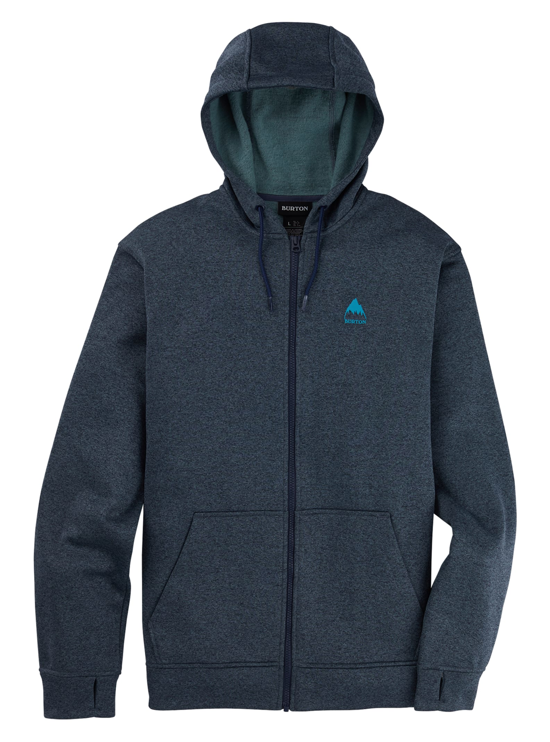 Men's Oak Full-Zip Fleece