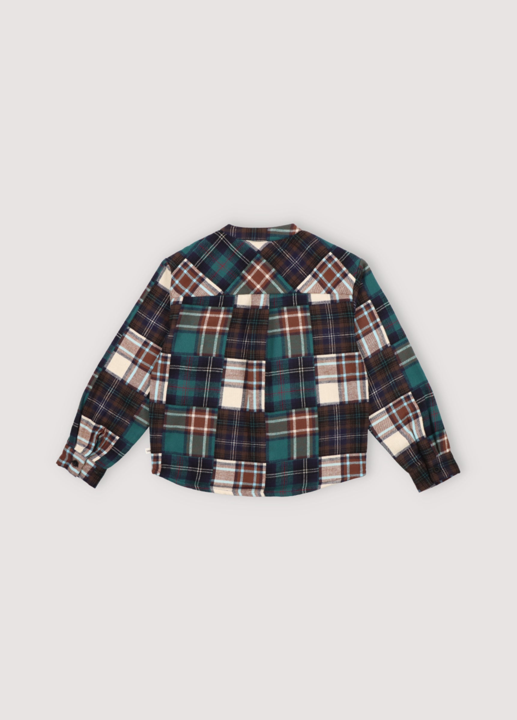 Boys Multicolor Check Cotton Shirt