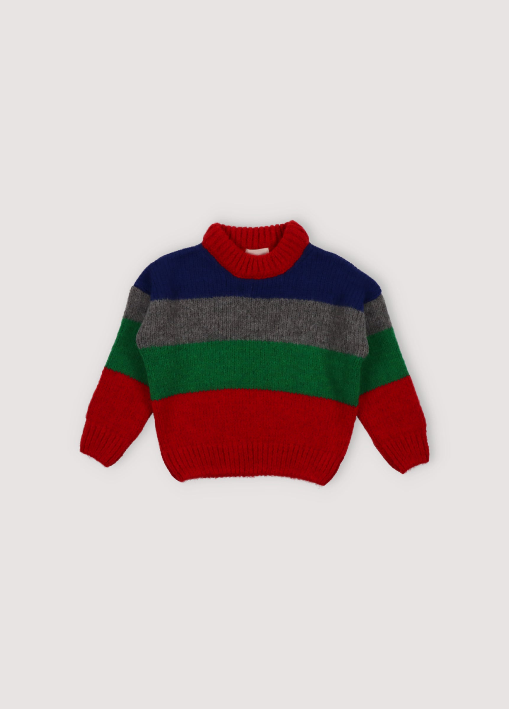 Boys Multicolor Wool Sweater