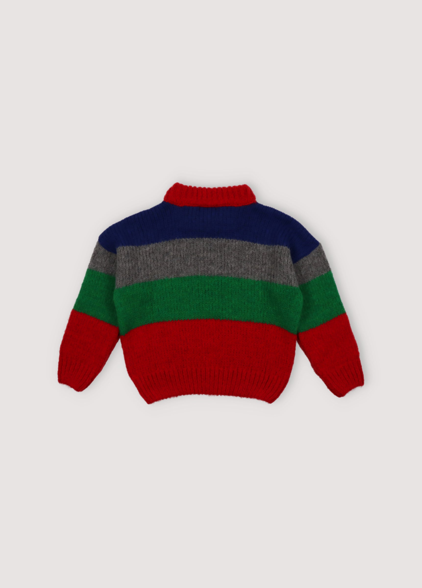 Boys Multicolor Wool Sweater