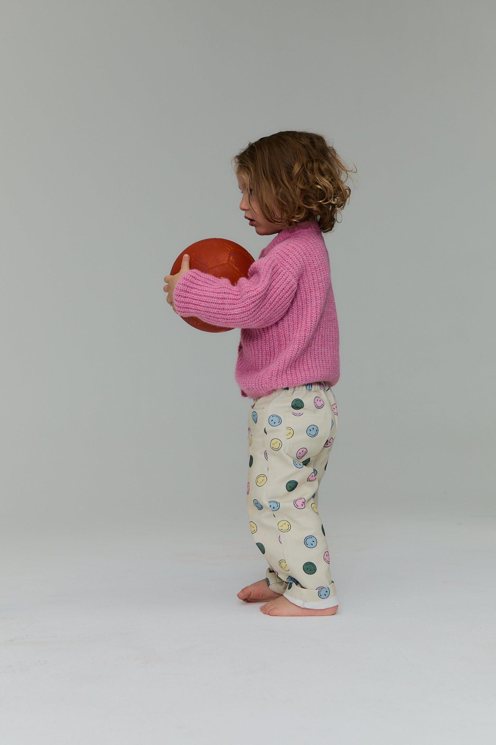 Baby Girls Pink Wool Cardigan