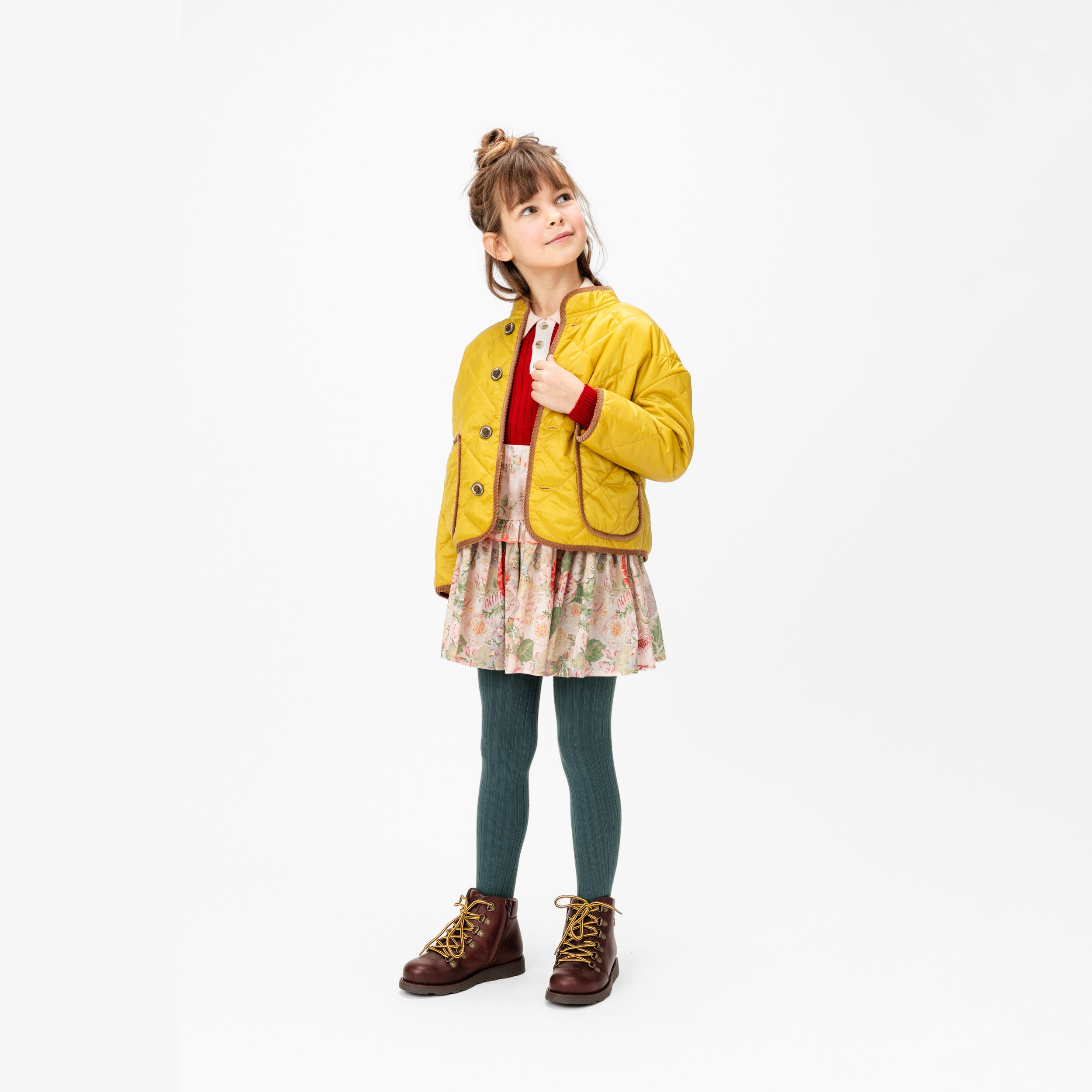 Boys & Girls Red Wool Polo Shirt