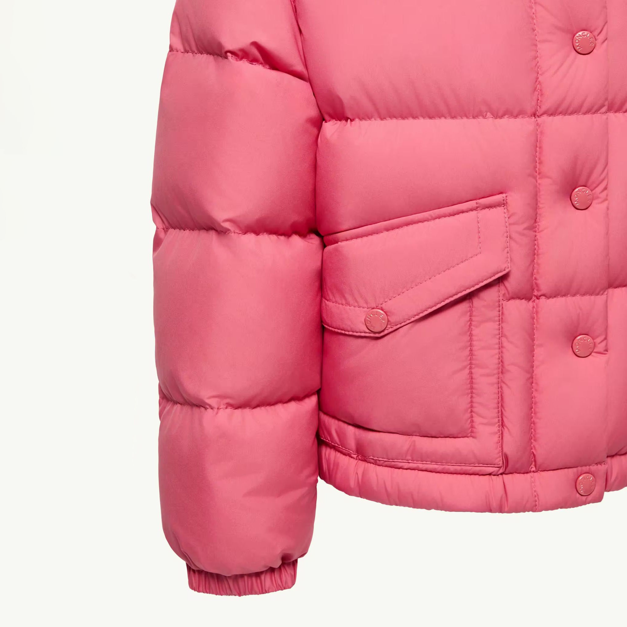 Girls Bright Pink "PHELANTA" Padded Down Jacket