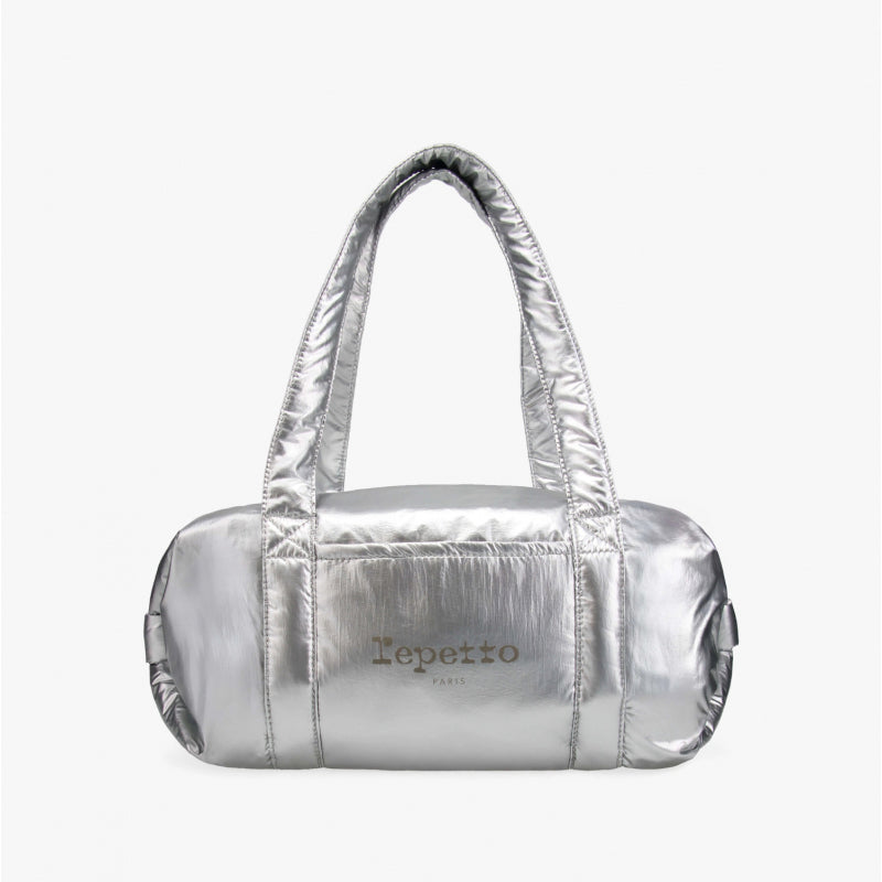 Girls Silver Ballet Bag(M:H18xW35xD22cm)