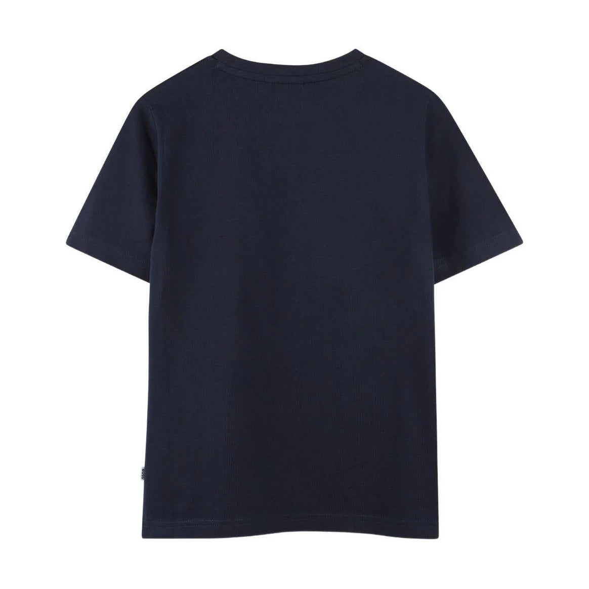 Boys Navy & White Cotton T-Shirt Set(2 Pack)