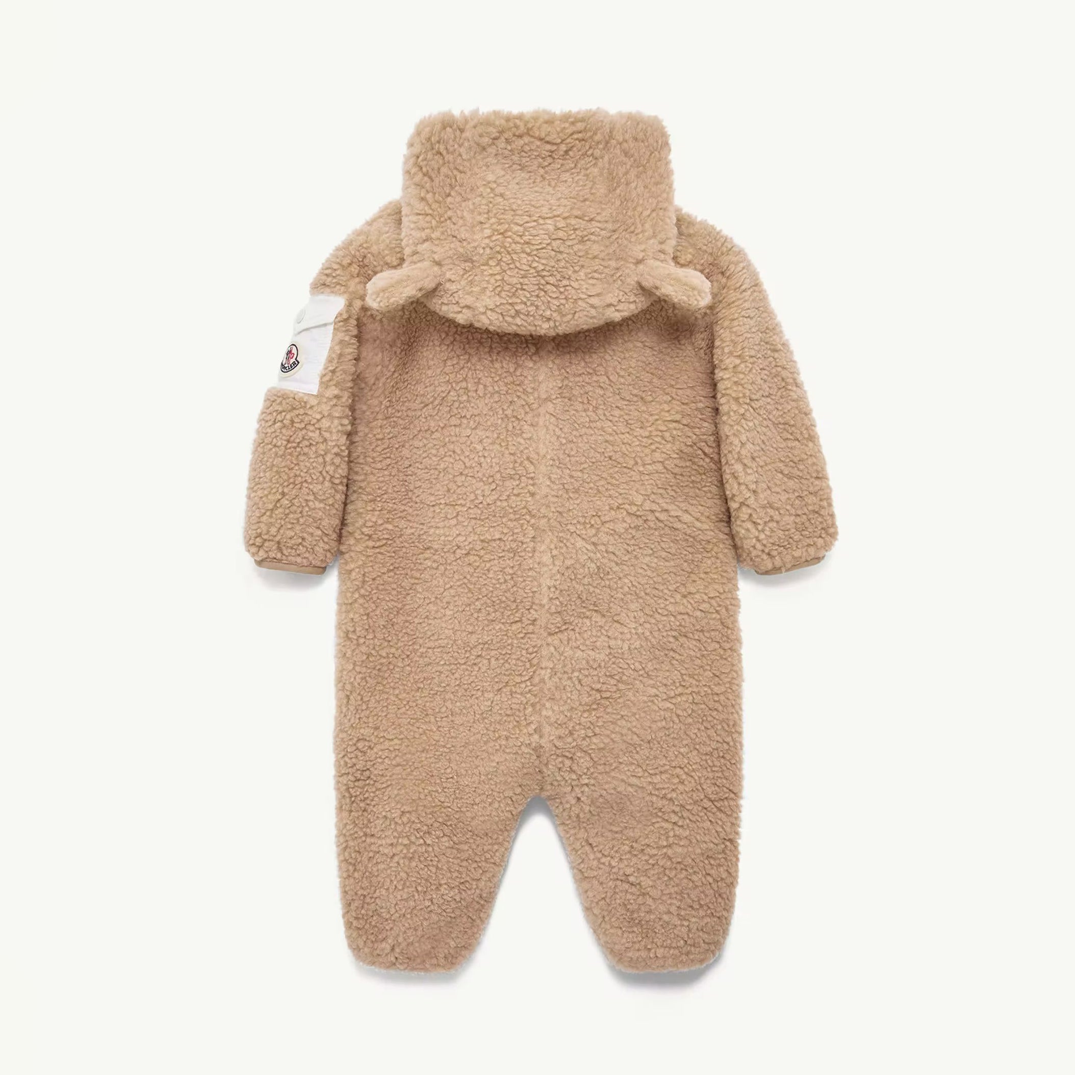 Baby Boys & Girls White Teddy Babysuit