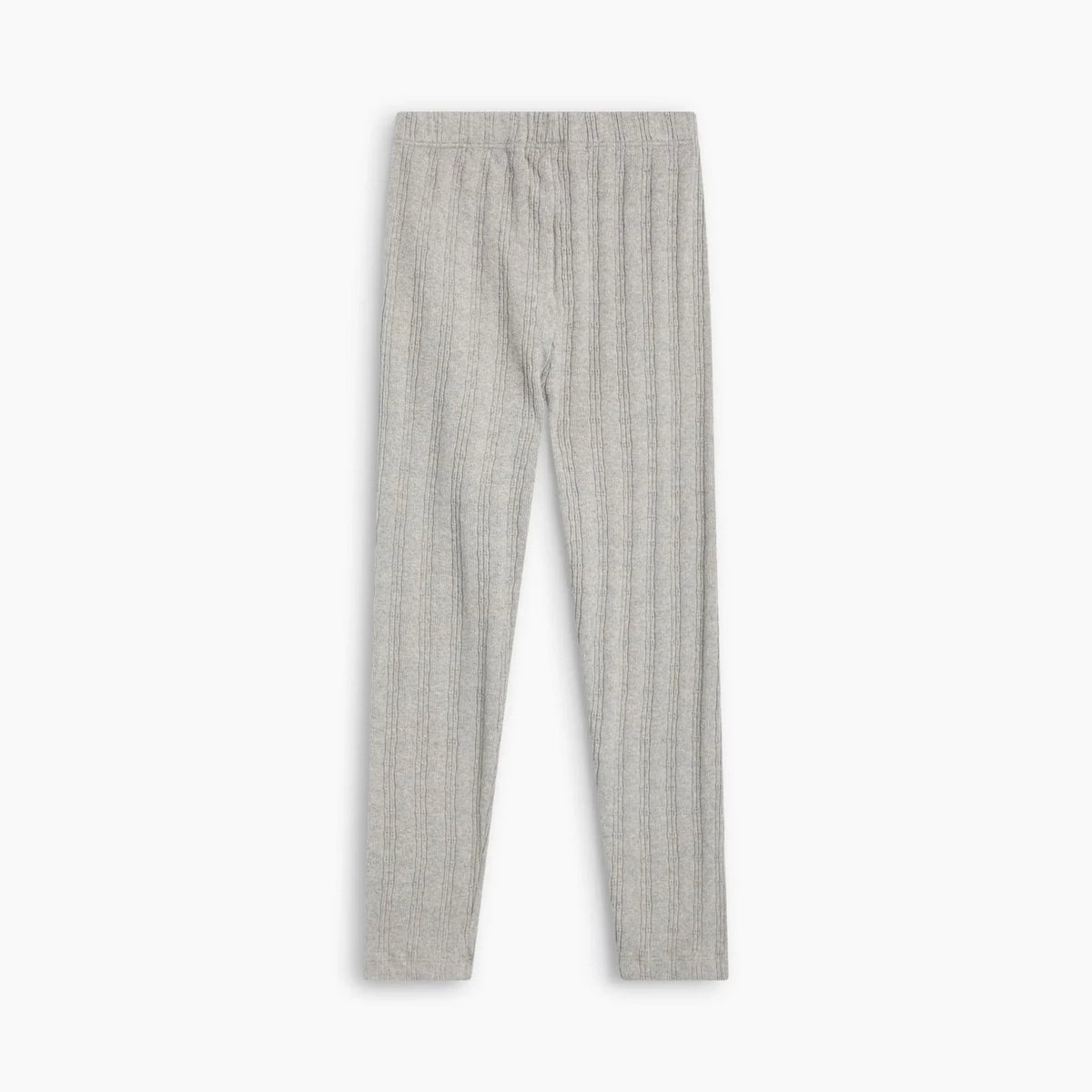 Girls Grey Cotton Leggings