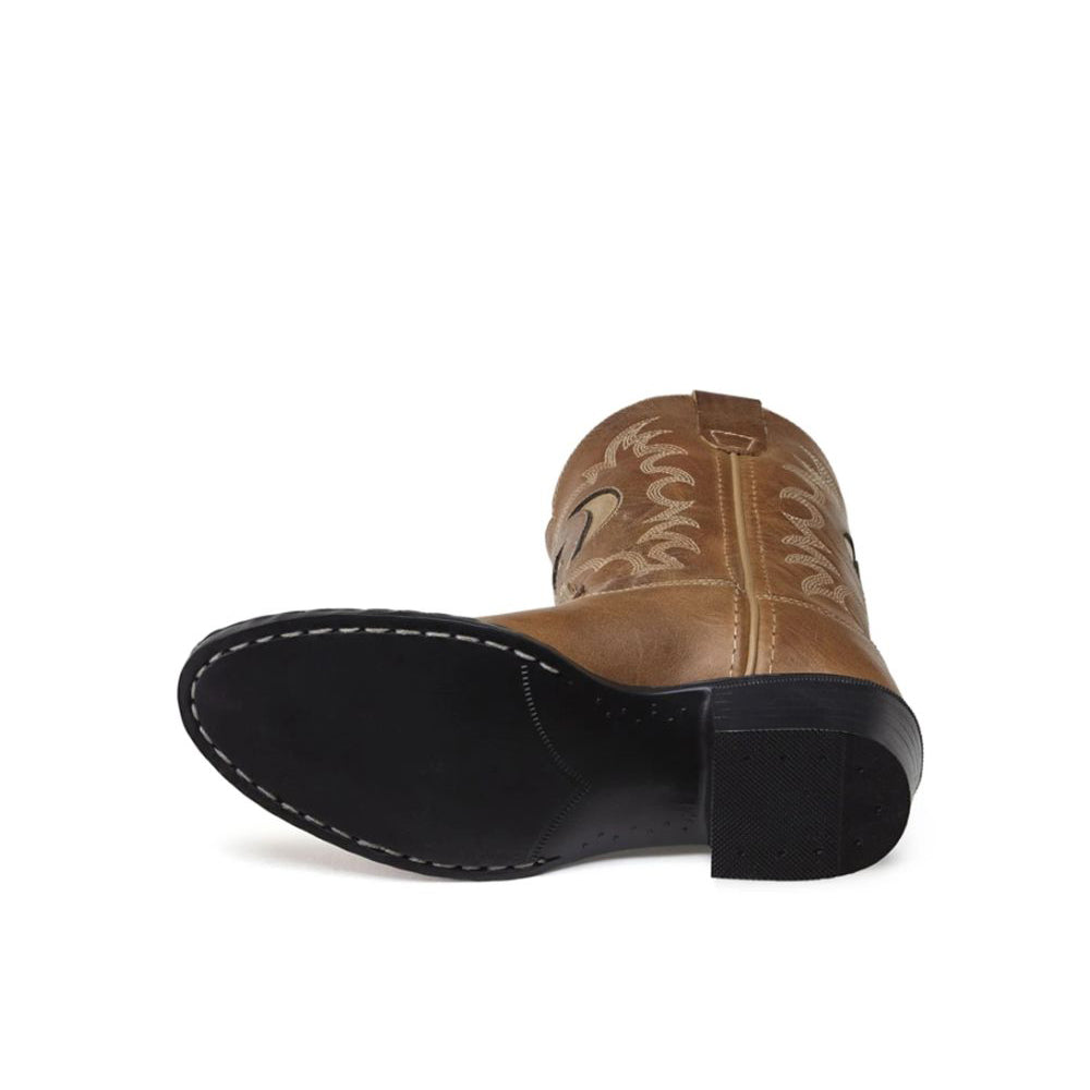 Women Brown Cowboy Boots