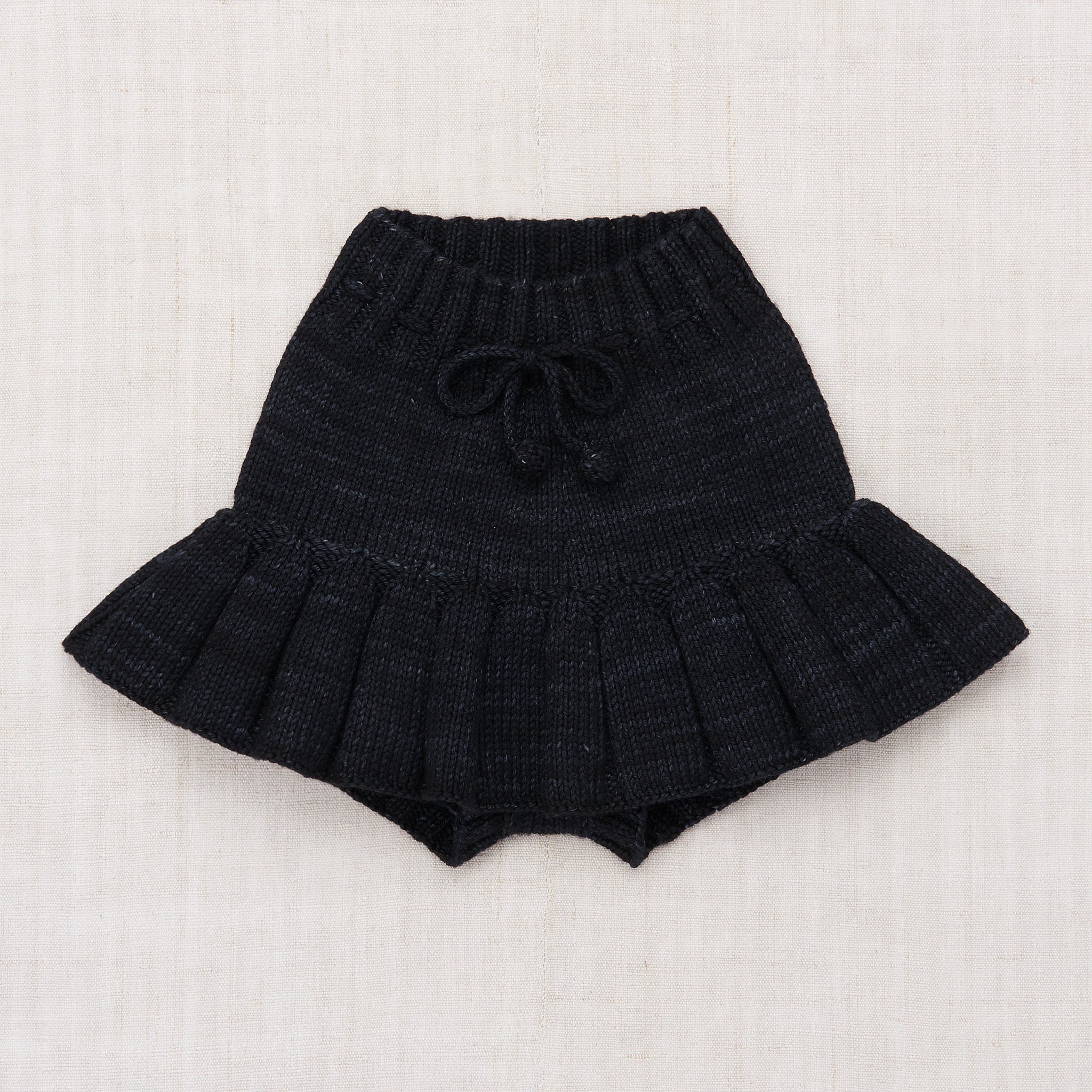 Girls Black Wool Skirt
