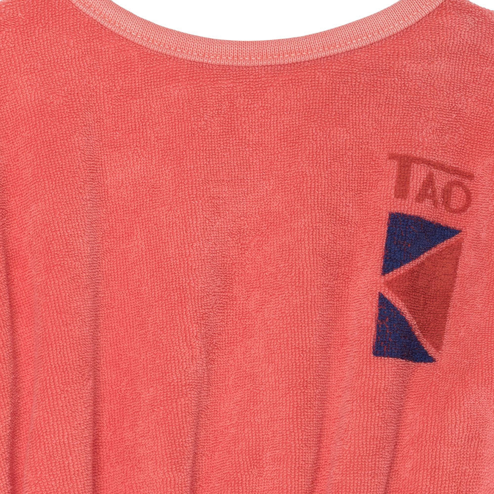 Baby Girls Rose Red Babysuit - CÉMAROSE | Children's Fashion Store - 3