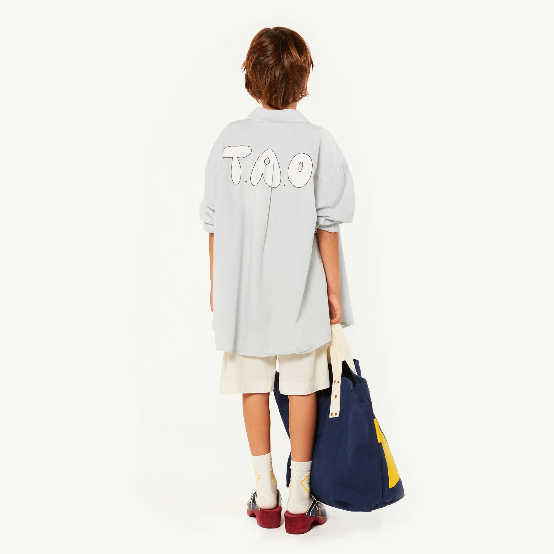 Boys & Girls Blue Rabbit Cotton Shirt