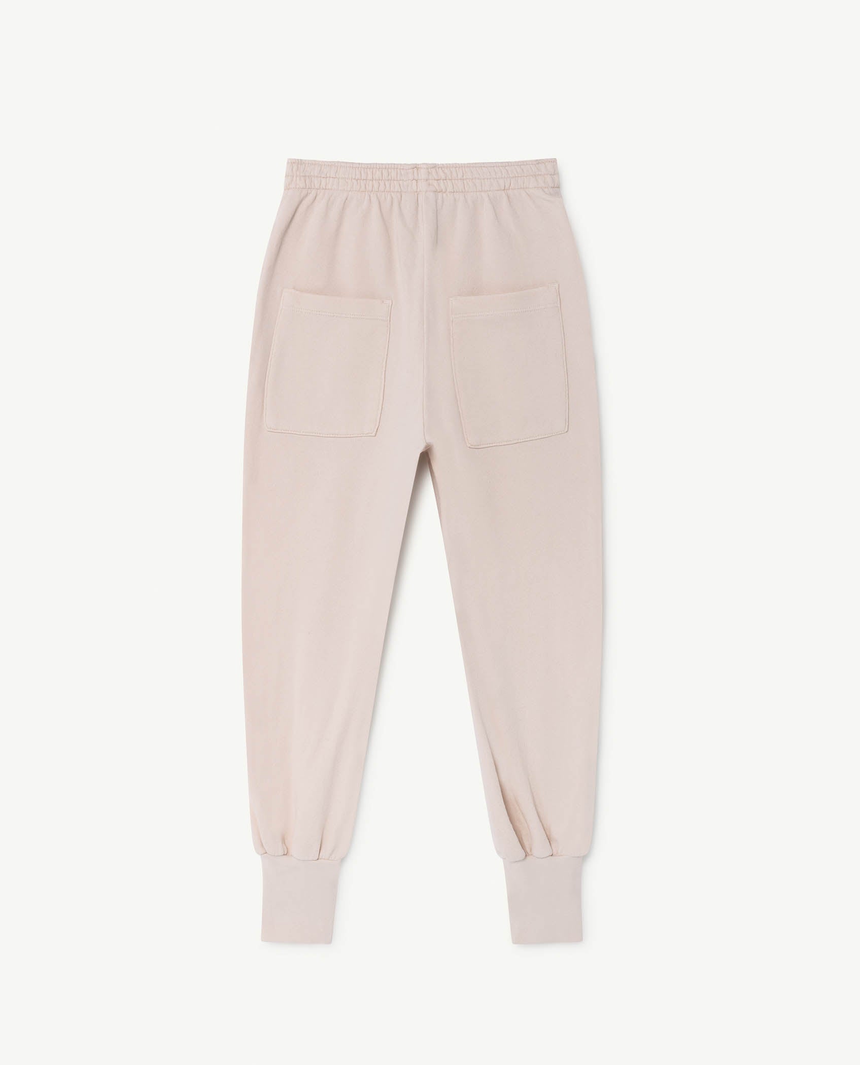 Boys & Girls White Cotton Trousers