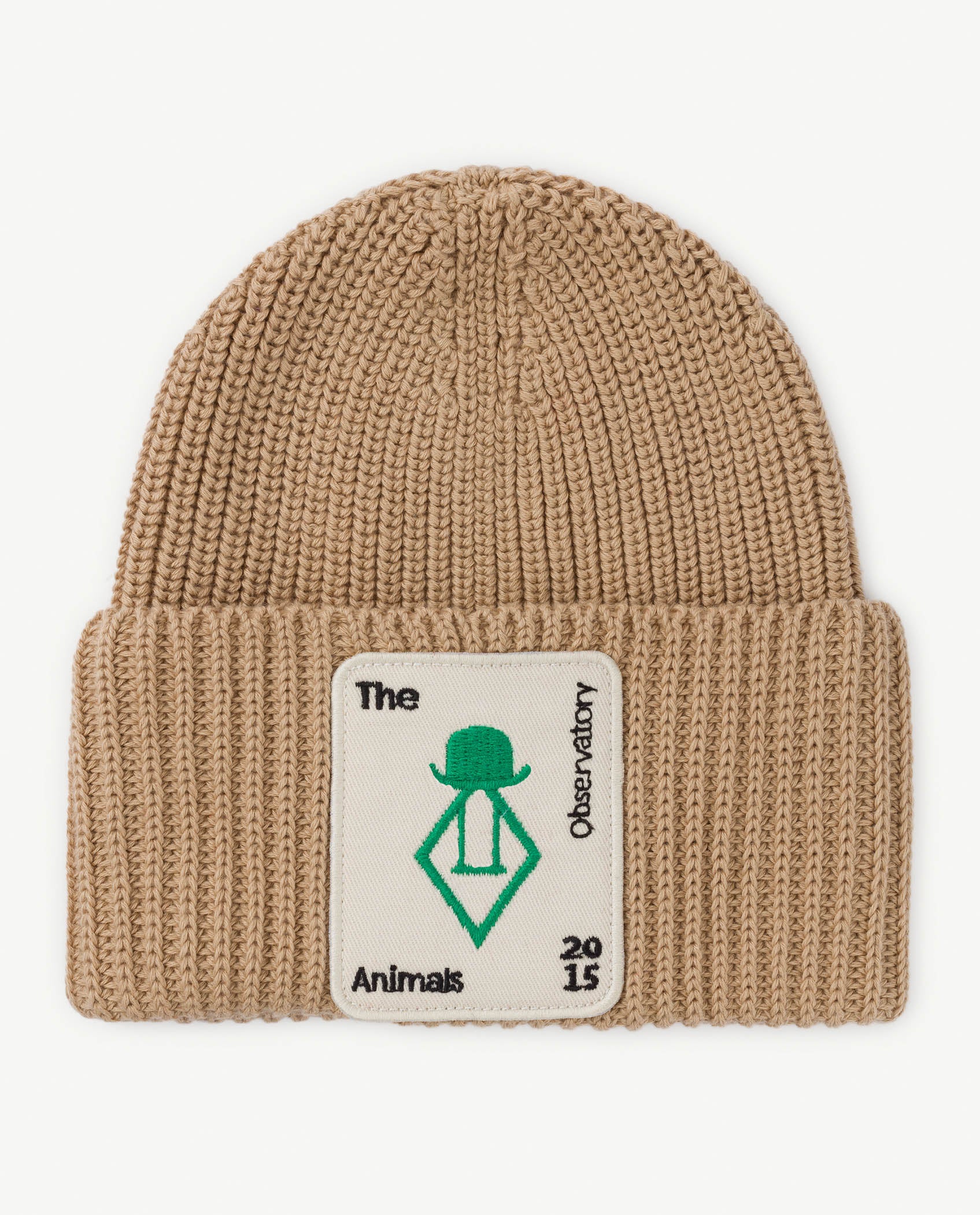Boys & Girls Brown Cotton Hat