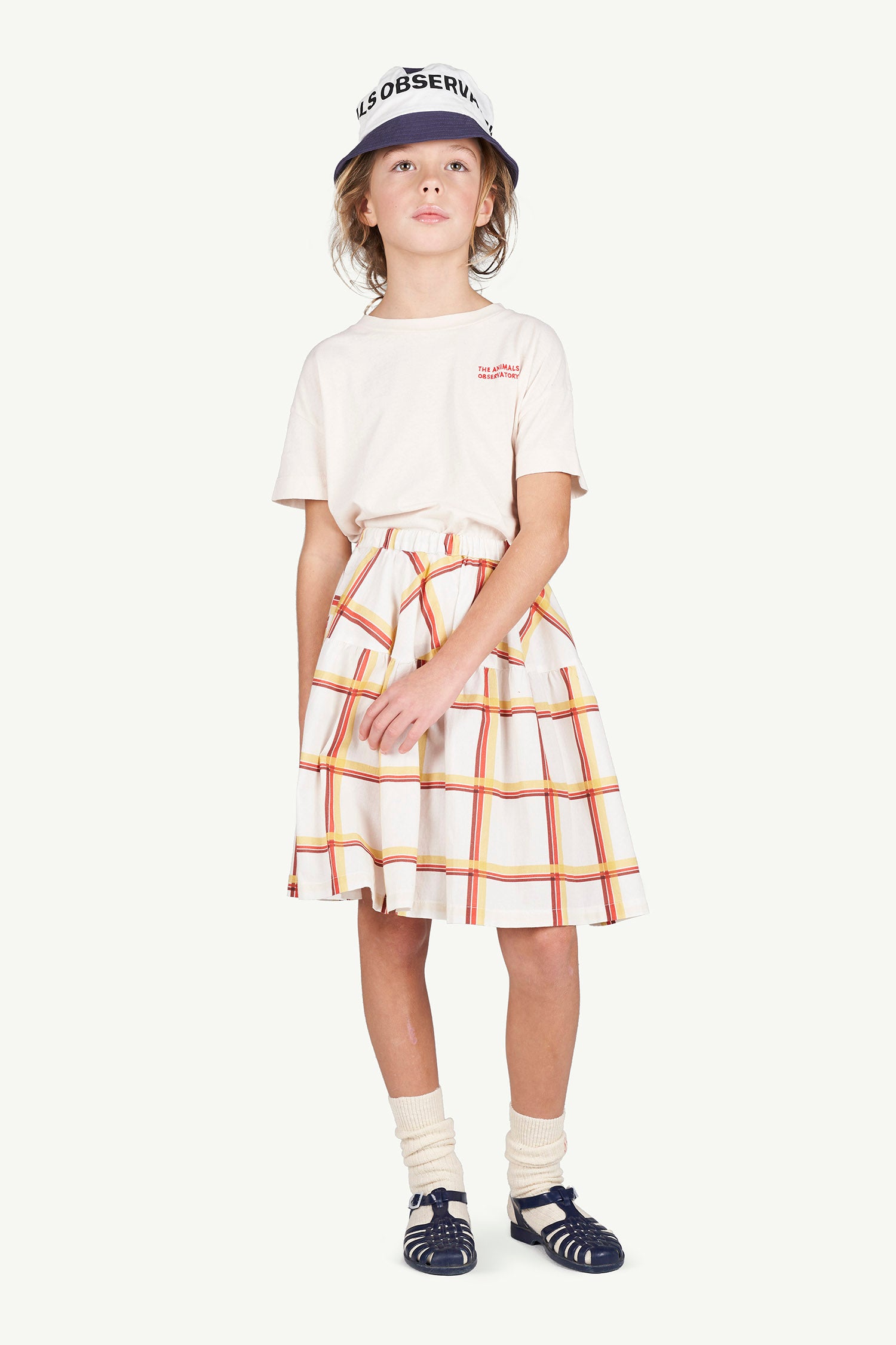 Boys & Girls White Logo Cotton T-shirt
