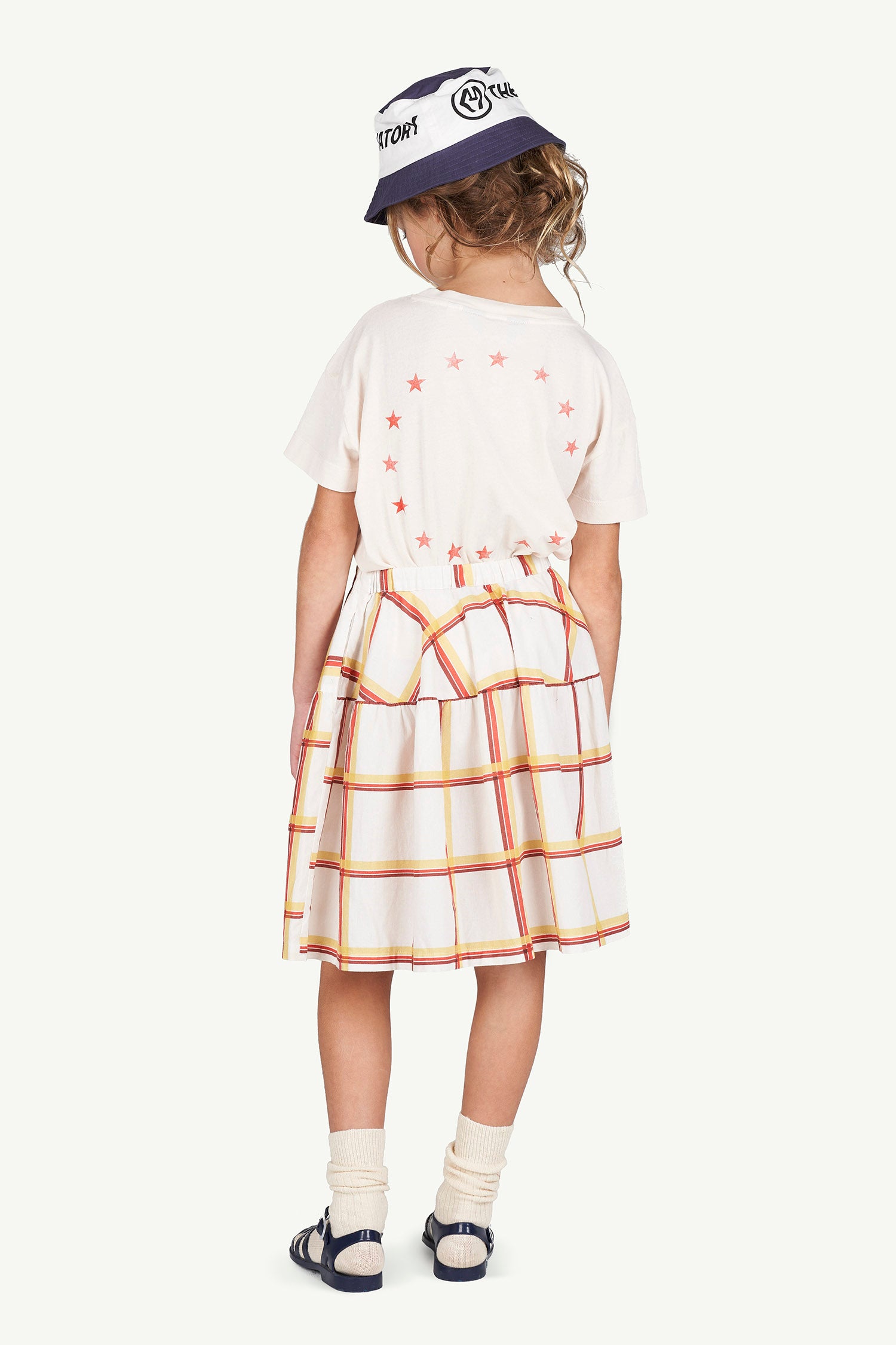 Boys & Girls White Logo Cotton T-shirt