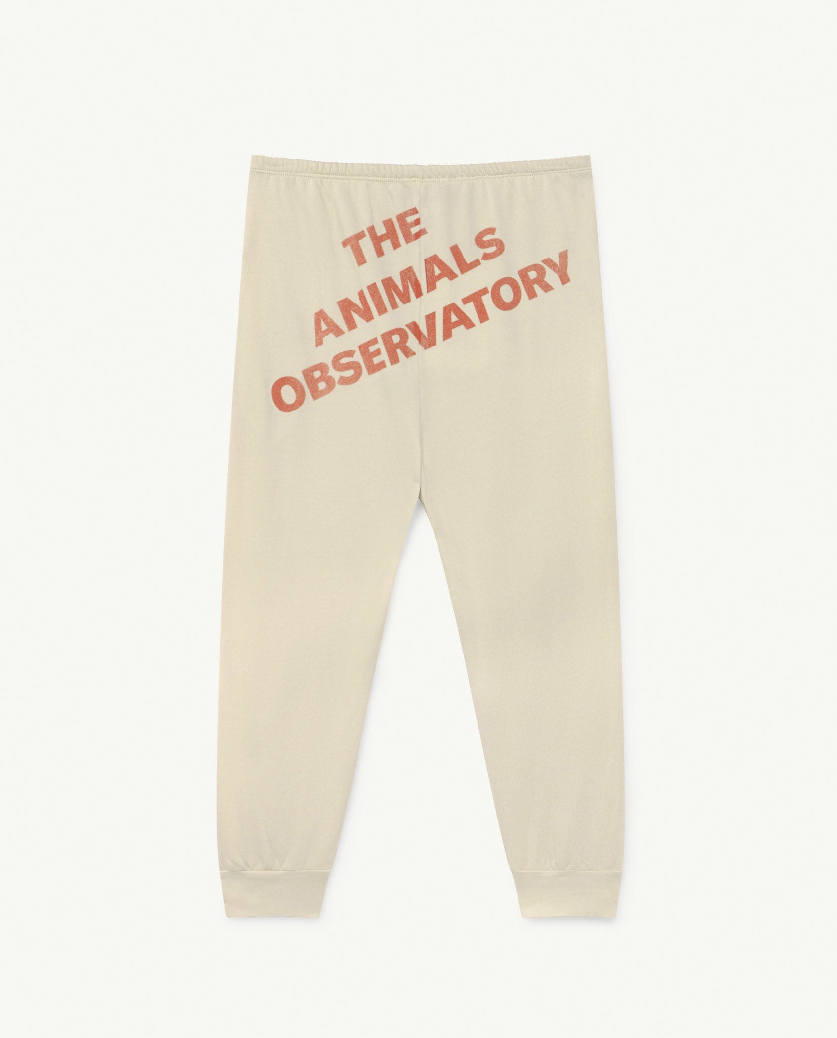 Boys & Girls White Logo Cotton Trousers