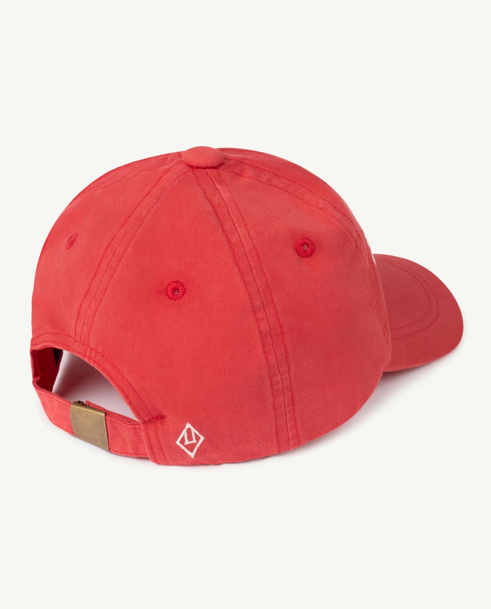 Boys & Girls Red Logo Cotton Cap