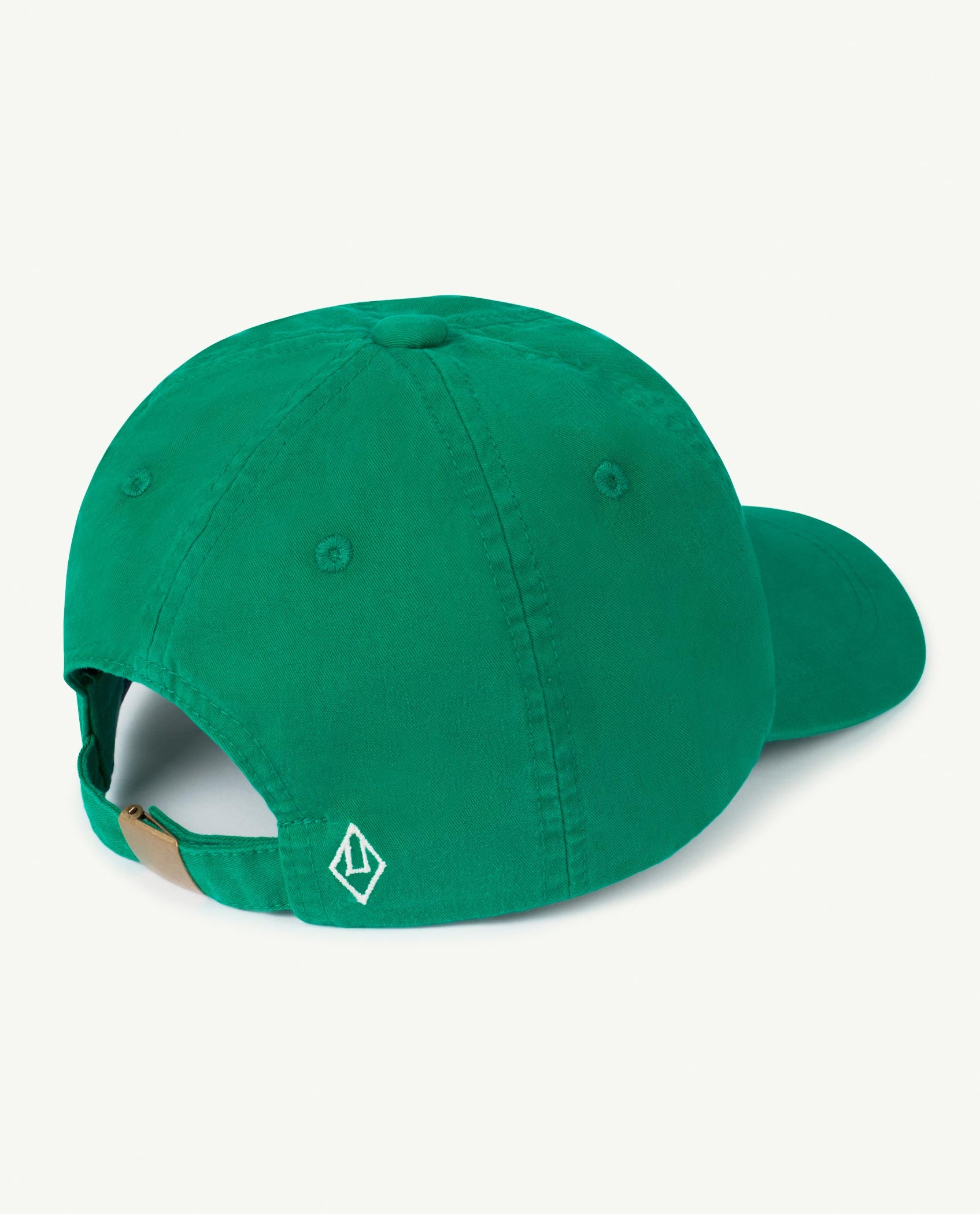 Boys & Girls Green Logo Cotton Cap