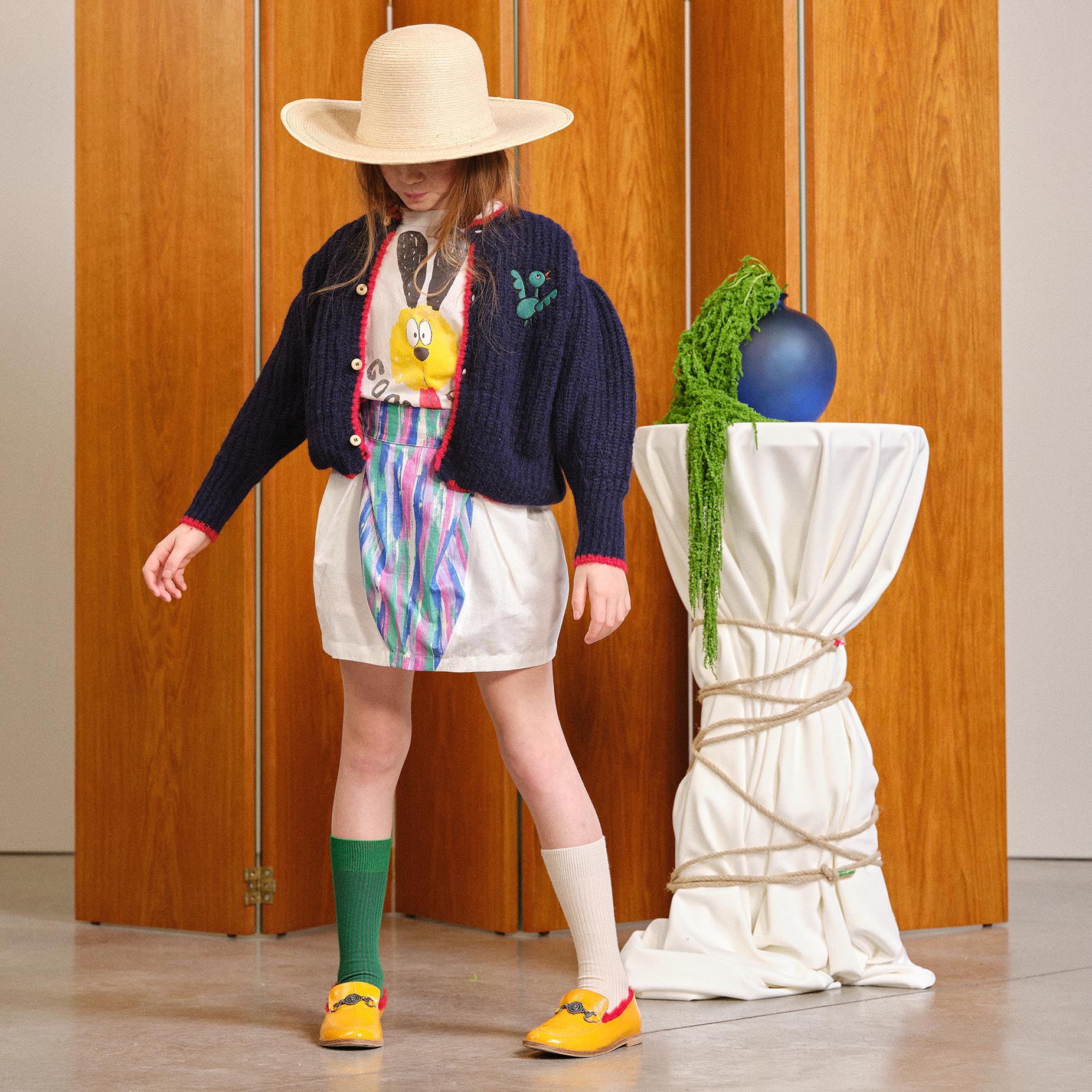 Boys & Girls Blue Bird Cardigan