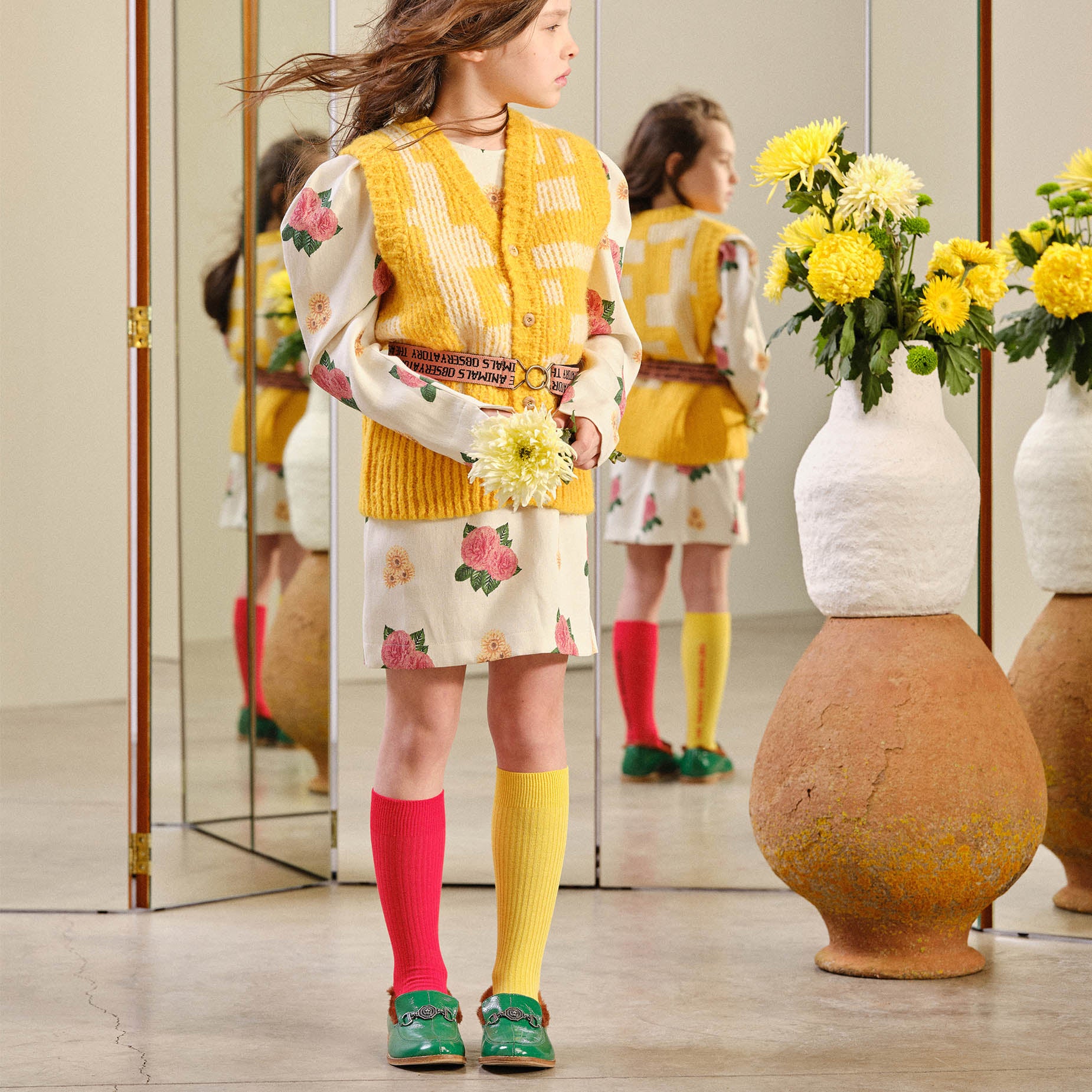 Boys & Girls Yellow Vest