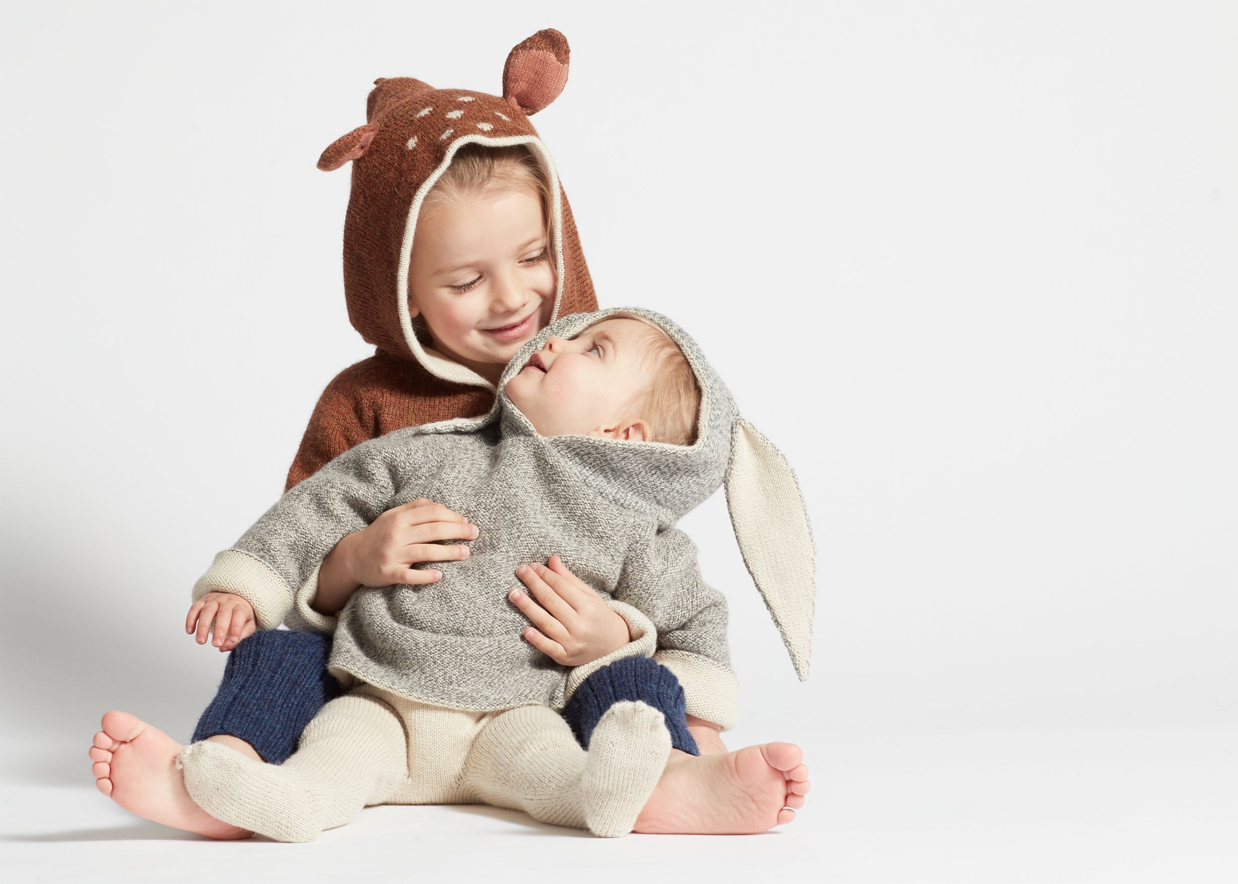 Boys & Girls Grey Mulinex Bunny Hoodie