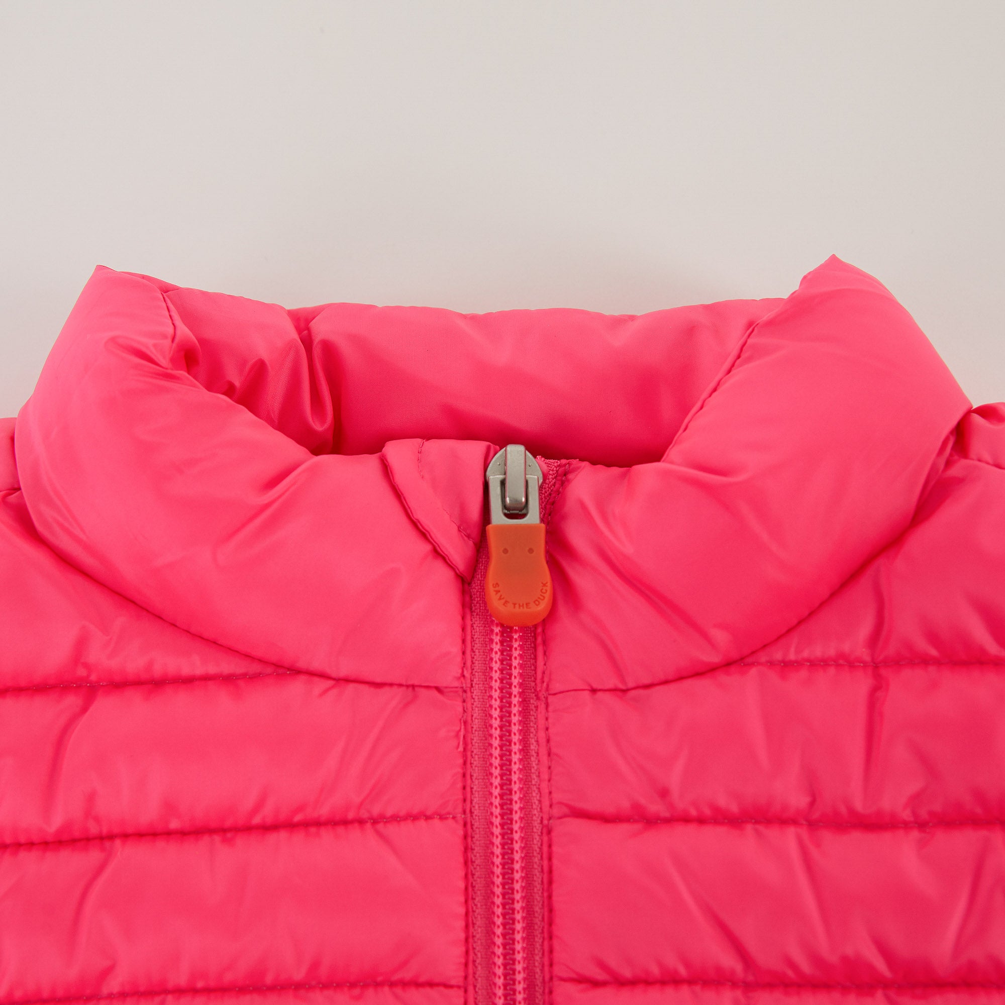 Boys & Girls Fluo Pink Padded Gilet