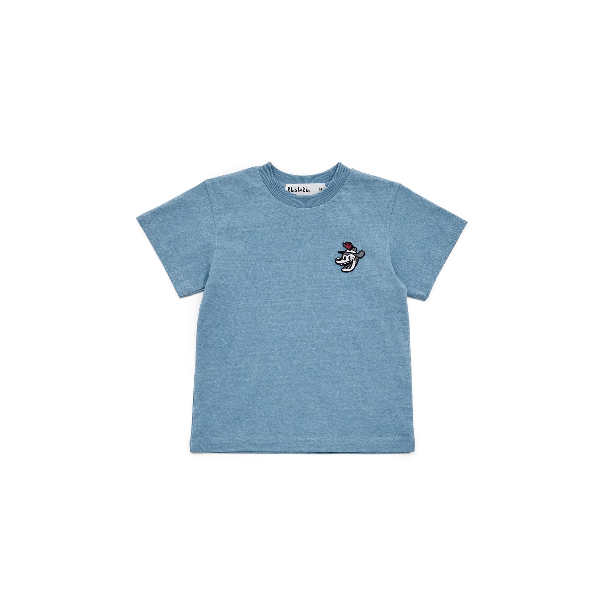 Boys & Girls Blue Cotton T-Shirt