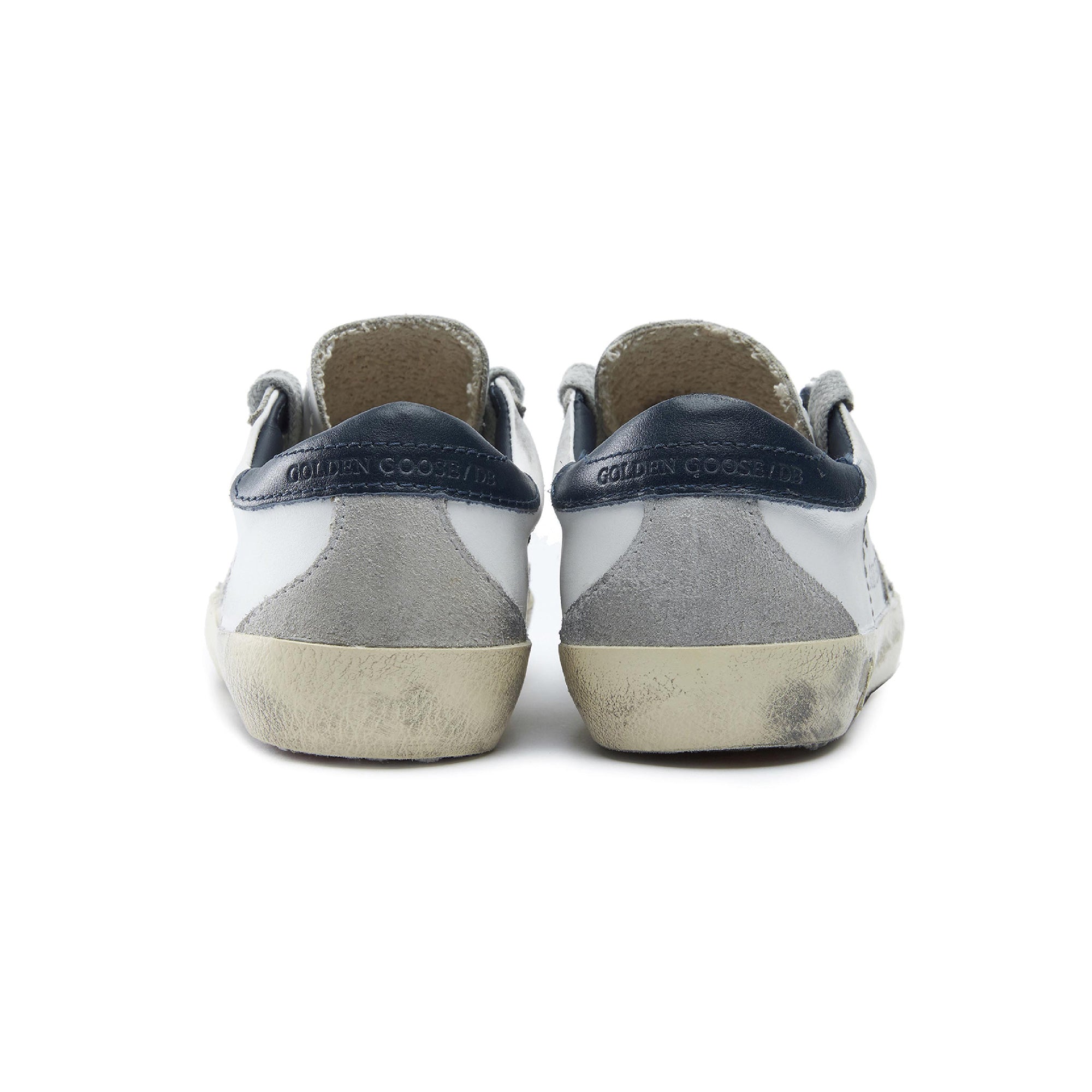 Baby Boys & Girls White Star Leather Shoes