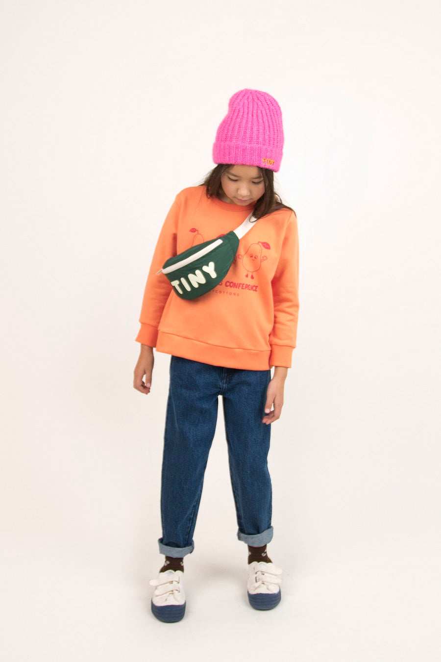 Boys & Girls Dark Green Logo Bag