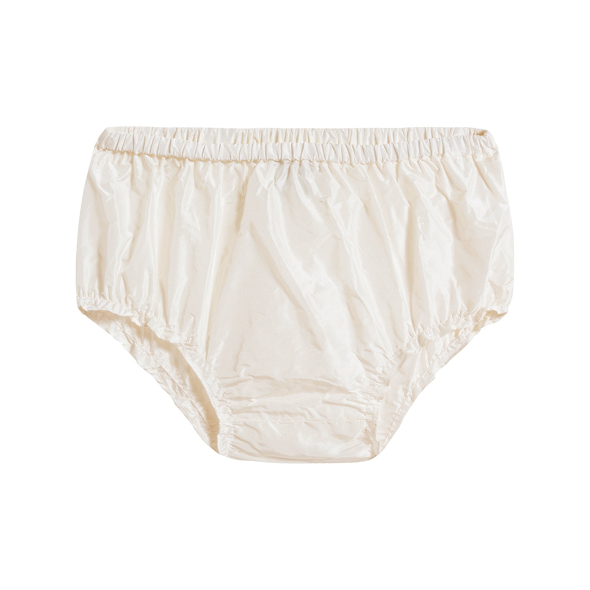 Robe en soie blanche pour bébés filles