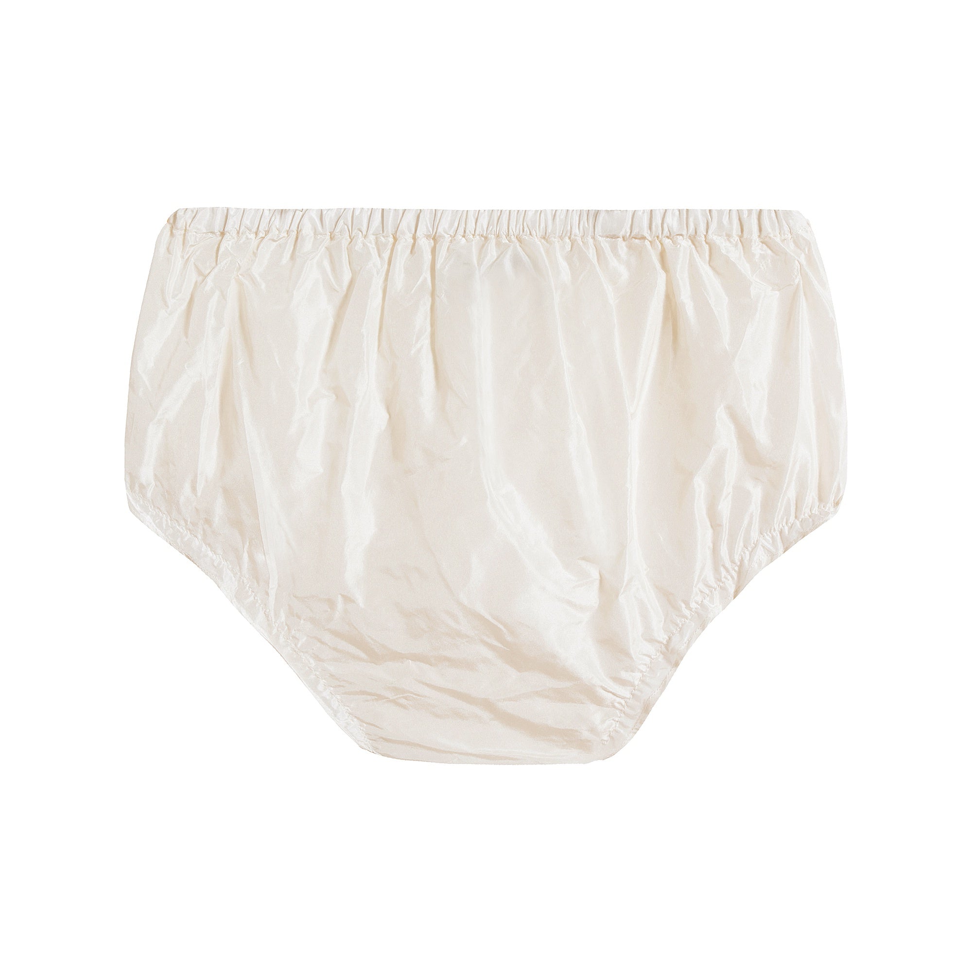 Robe en soie blanche pour bébés filles