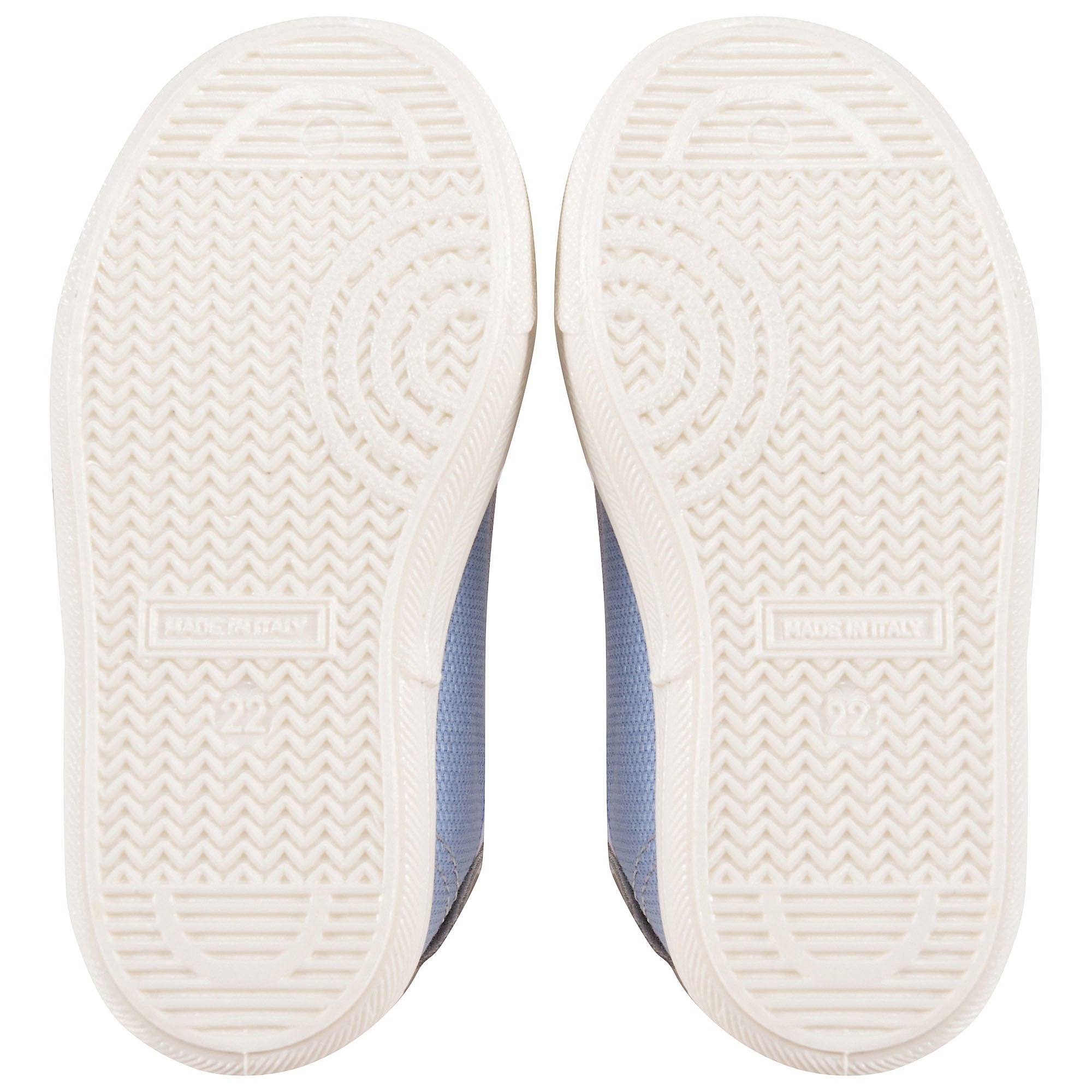 Boys & Girls Pale Blue Canvas Shoes
