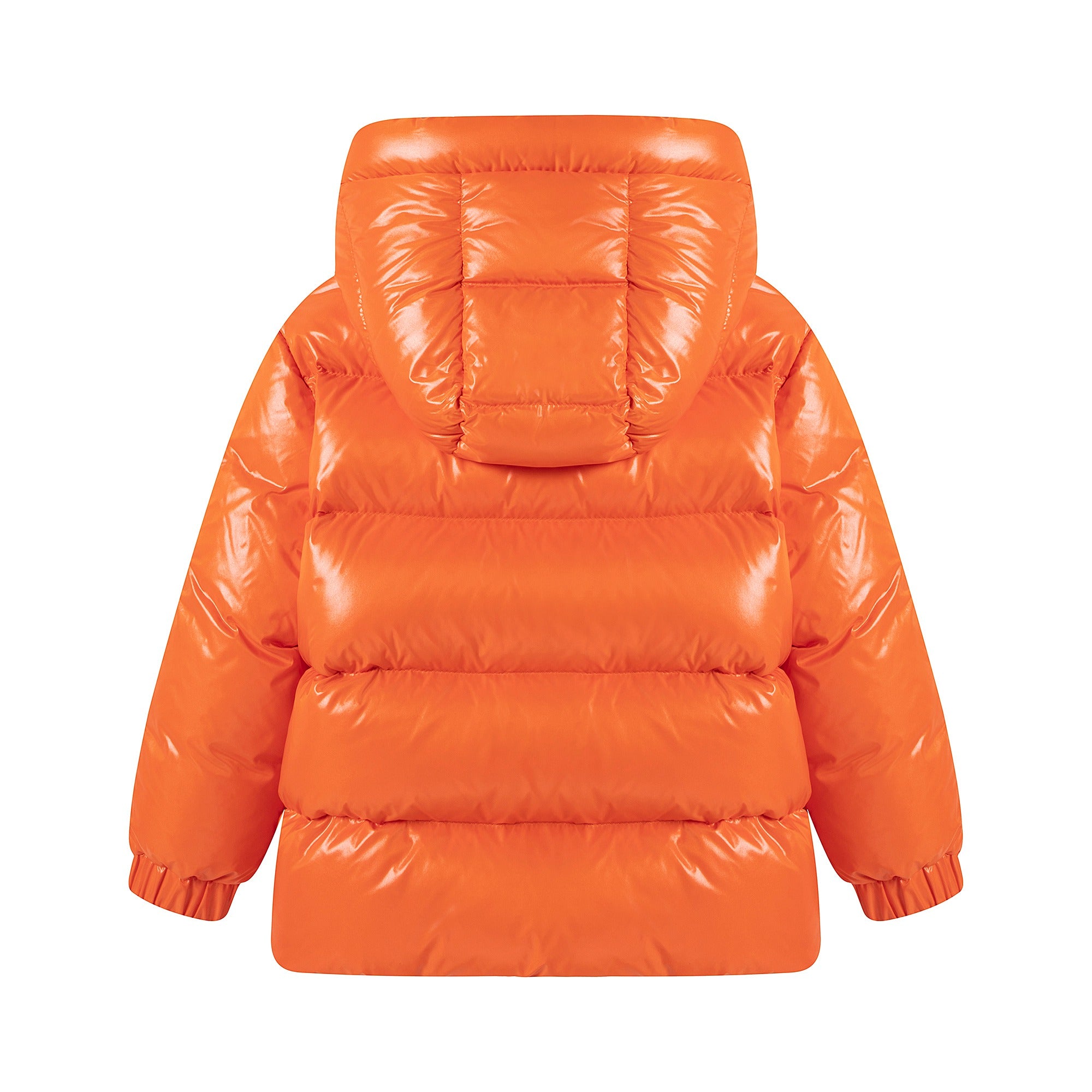 Boys Orange 'IDIL' Padded Down Jacket
