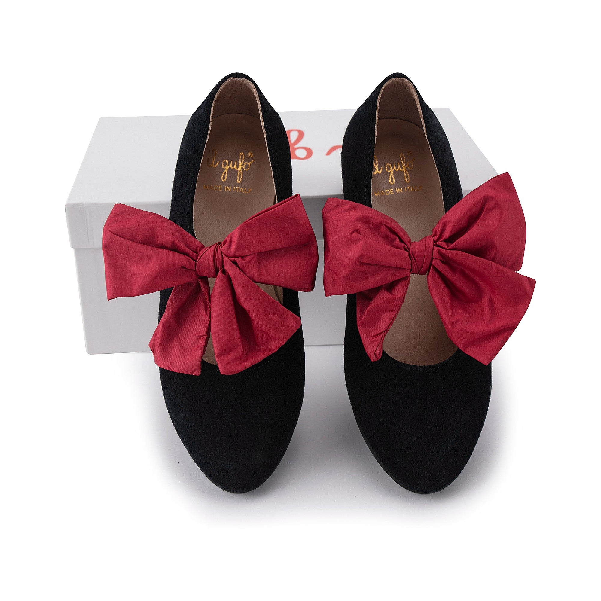 Girls Blue Bow-knot Flat Shoes