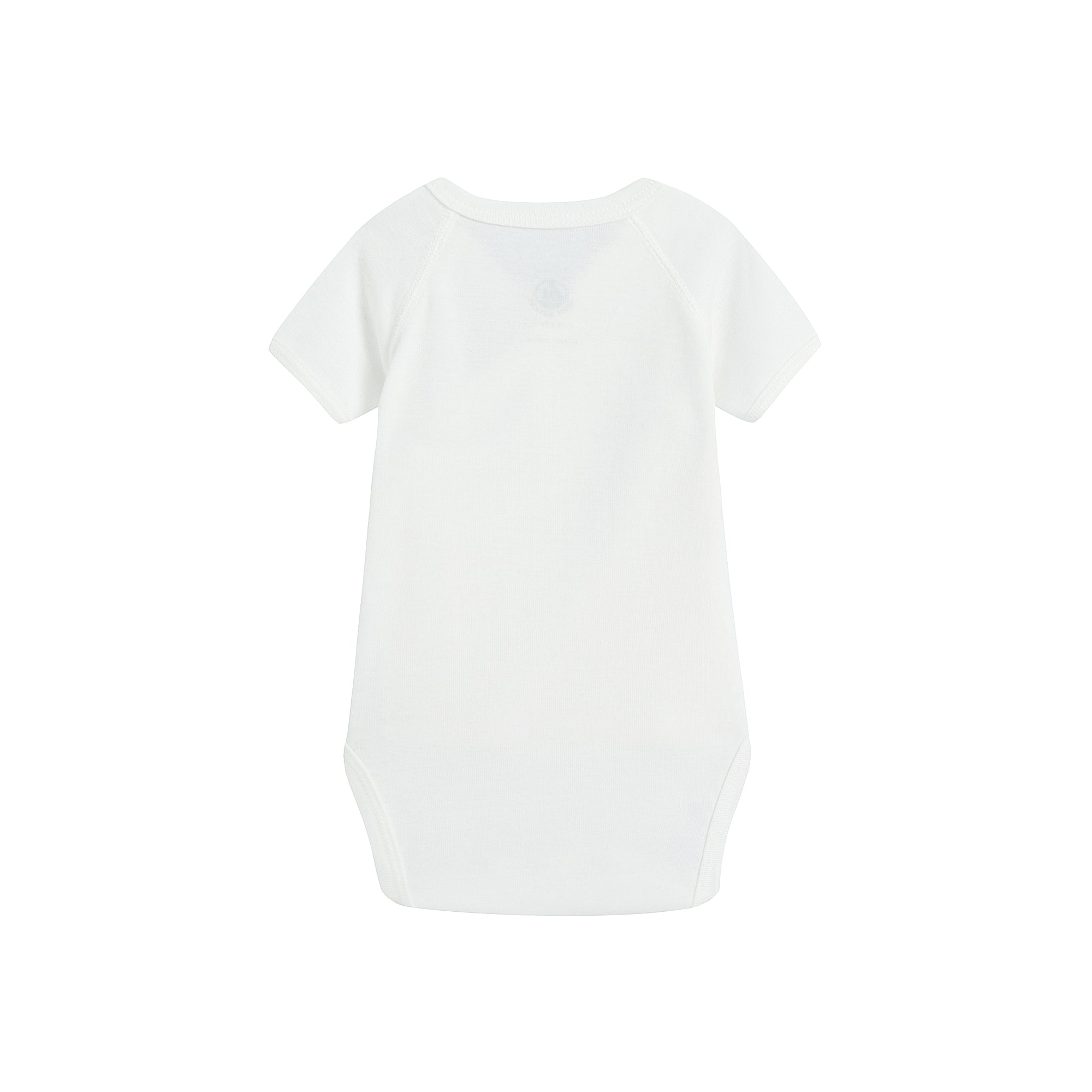 Baby Boys & Girls White Cotton Babysuit Set (5 Pack)