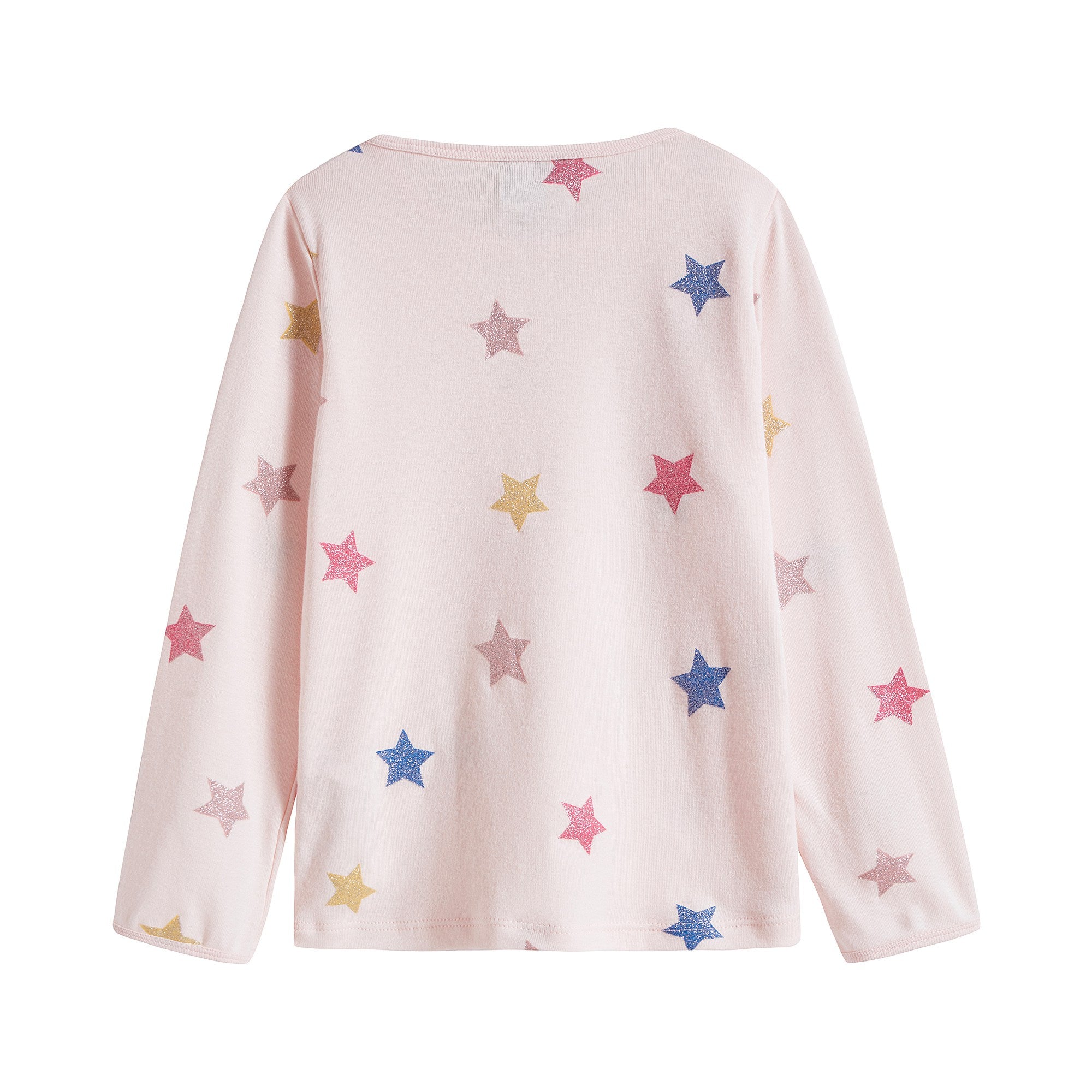 Ensemble de pyjama pour filles rose et étoiles