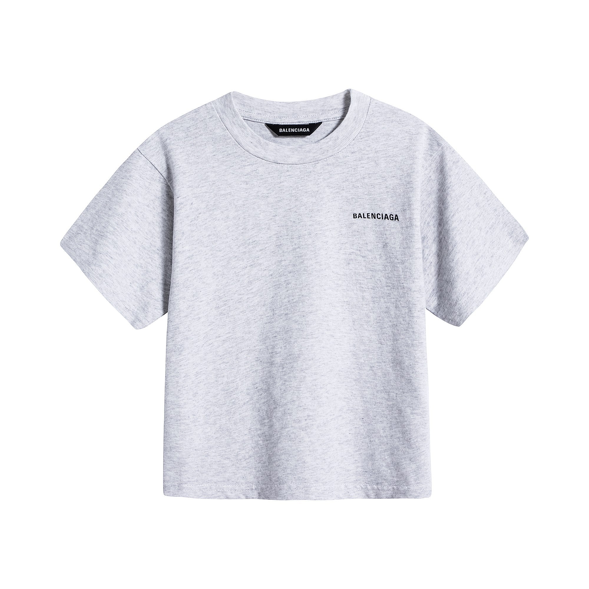 Boys & Girls Grey Cotton T-shirt